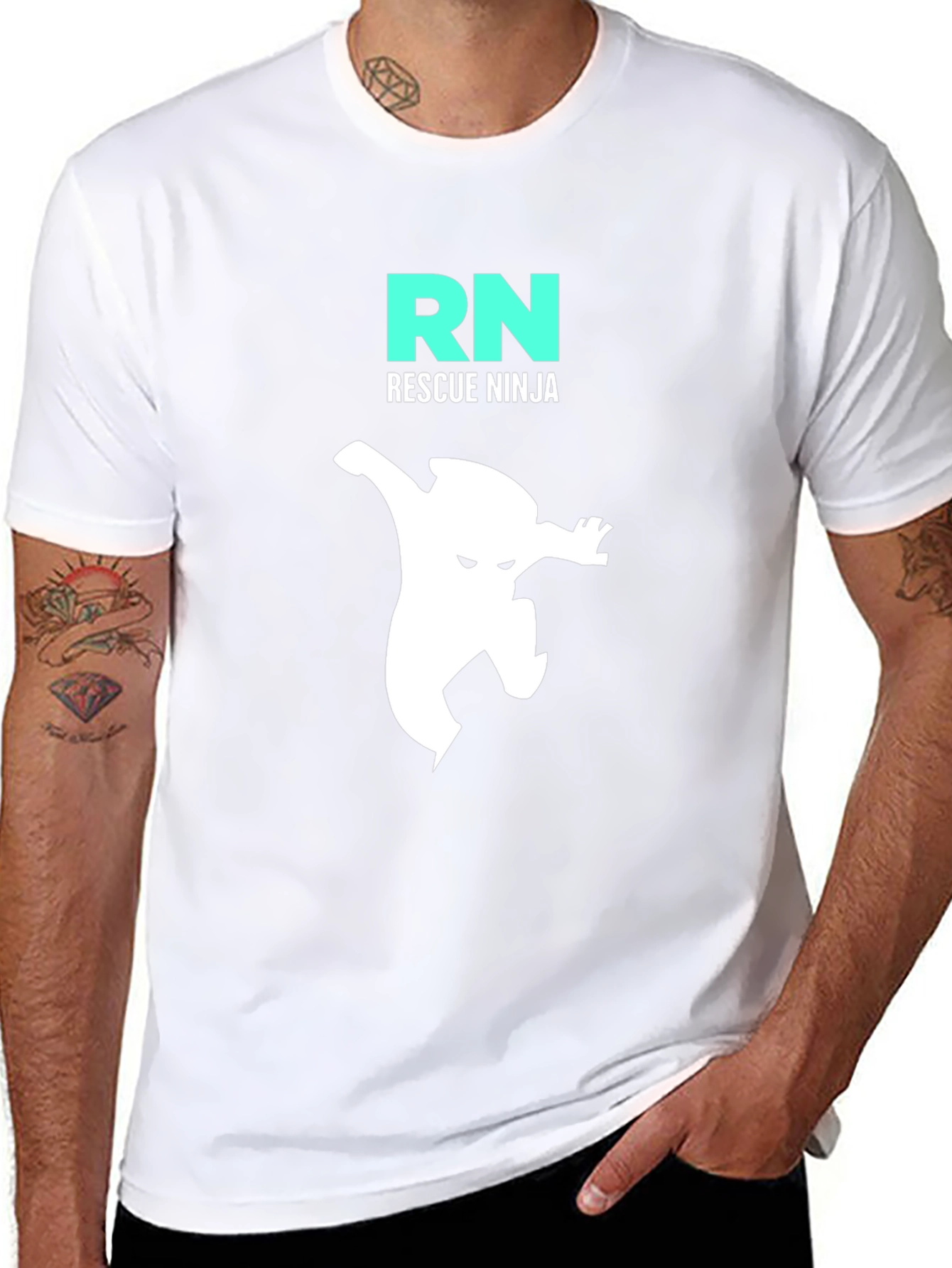 Rescue Ninja RN Graphic T-Shirt