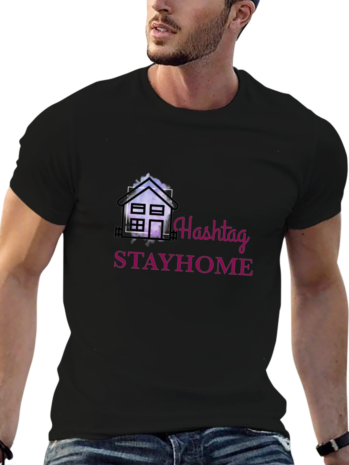 StayHome Graphic Tee - Comfort & Style