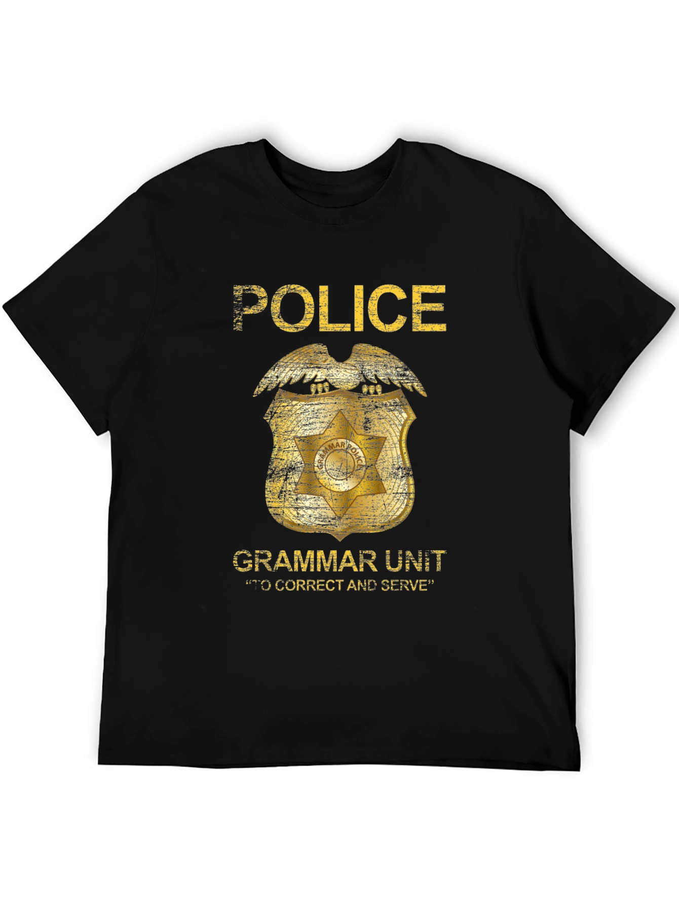 Grammar Police Unit T-Shirt