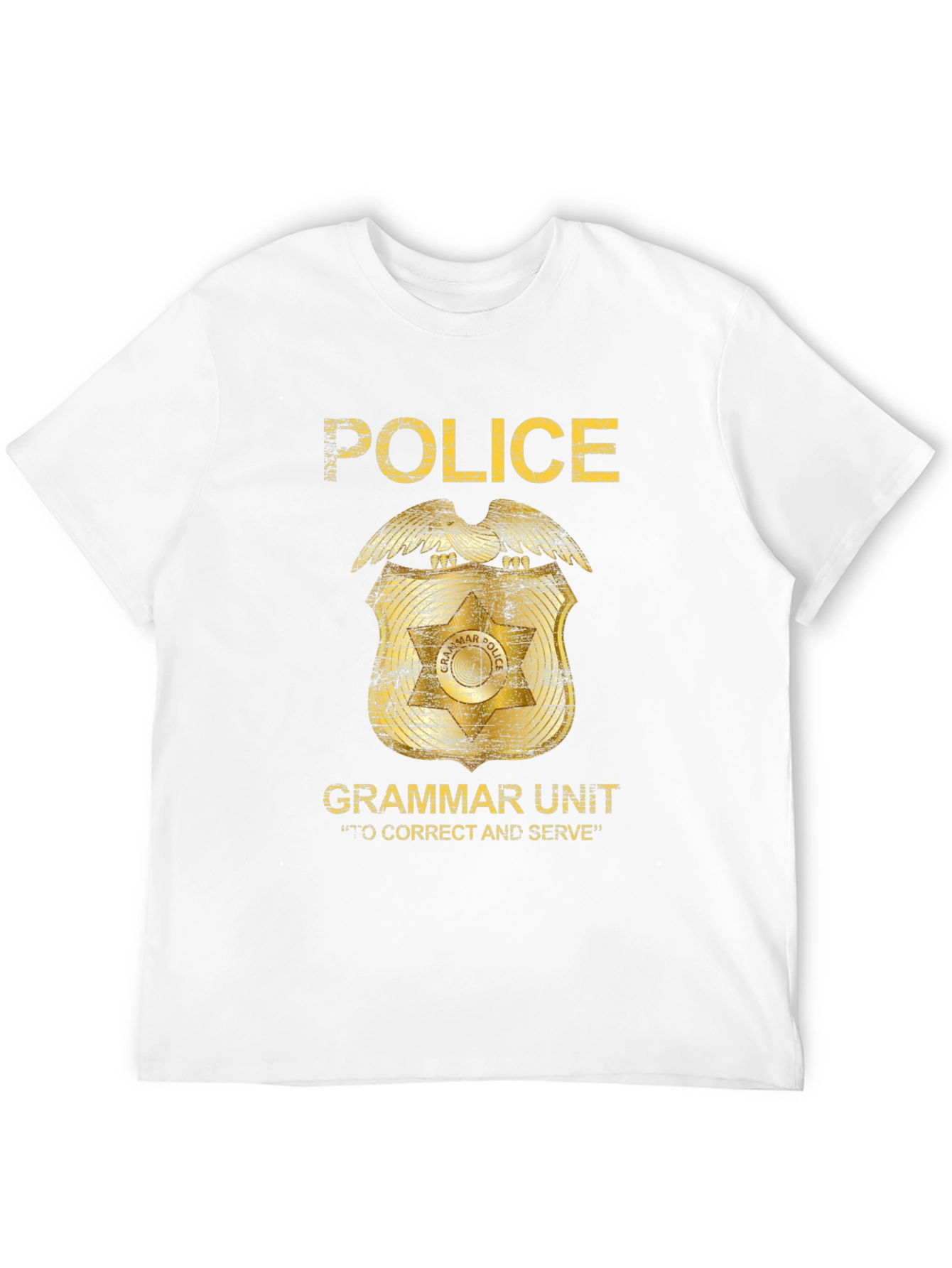 Grammar Police Unit T-Shirt