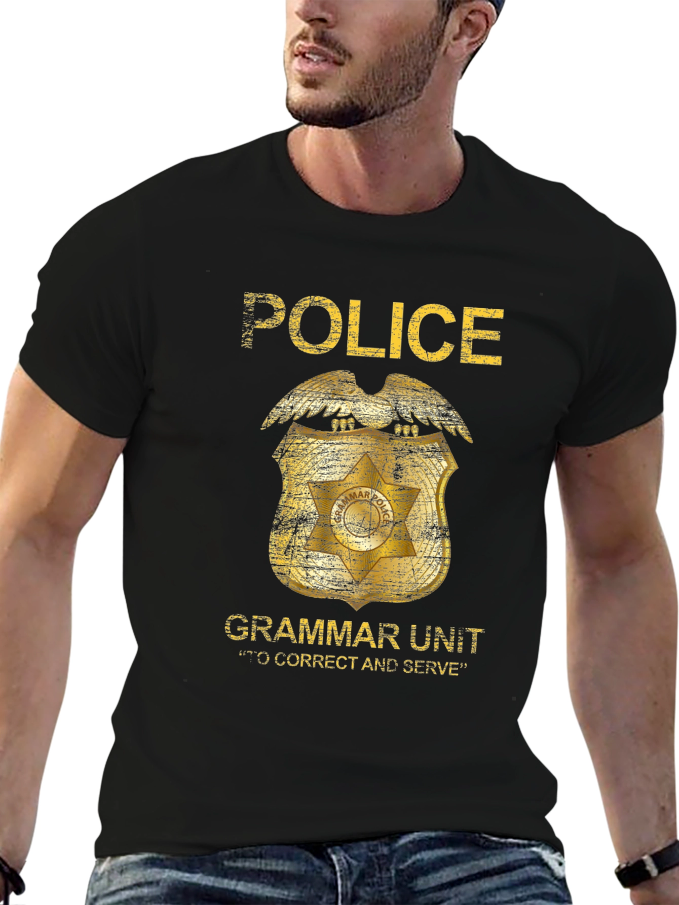 Grammar Police Unit T-Shirt