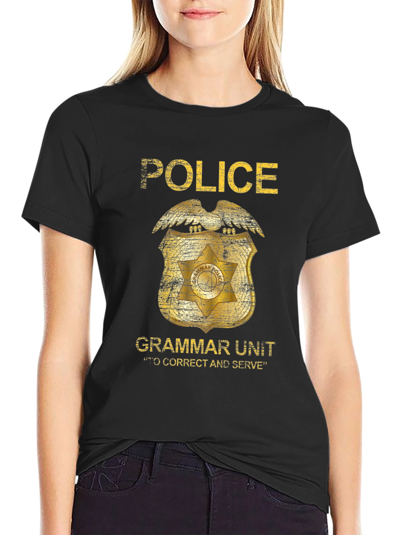 Grammar Police Unit T-Shirt