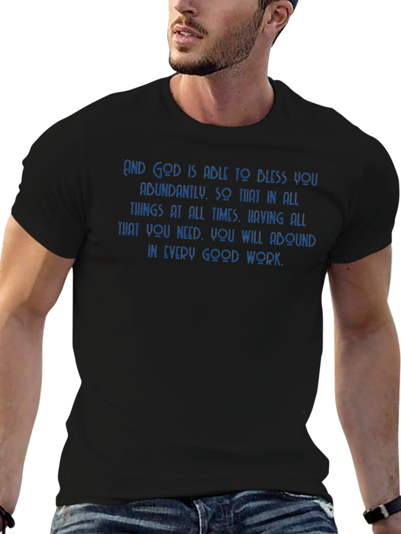 Faith-Inspired Graphic Tee - God is Able
