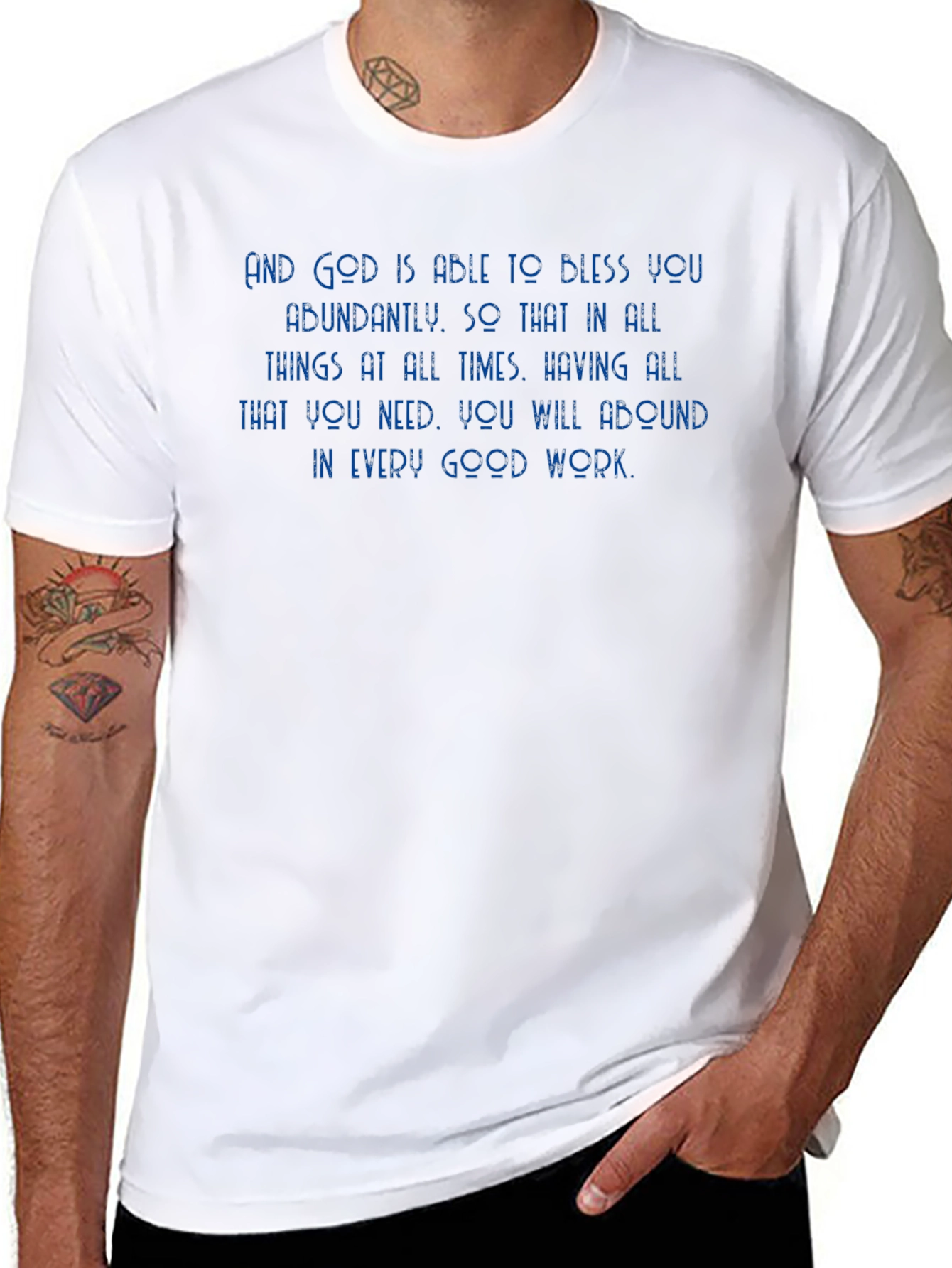 Faith-Inspired Graphic Tee - God is Able