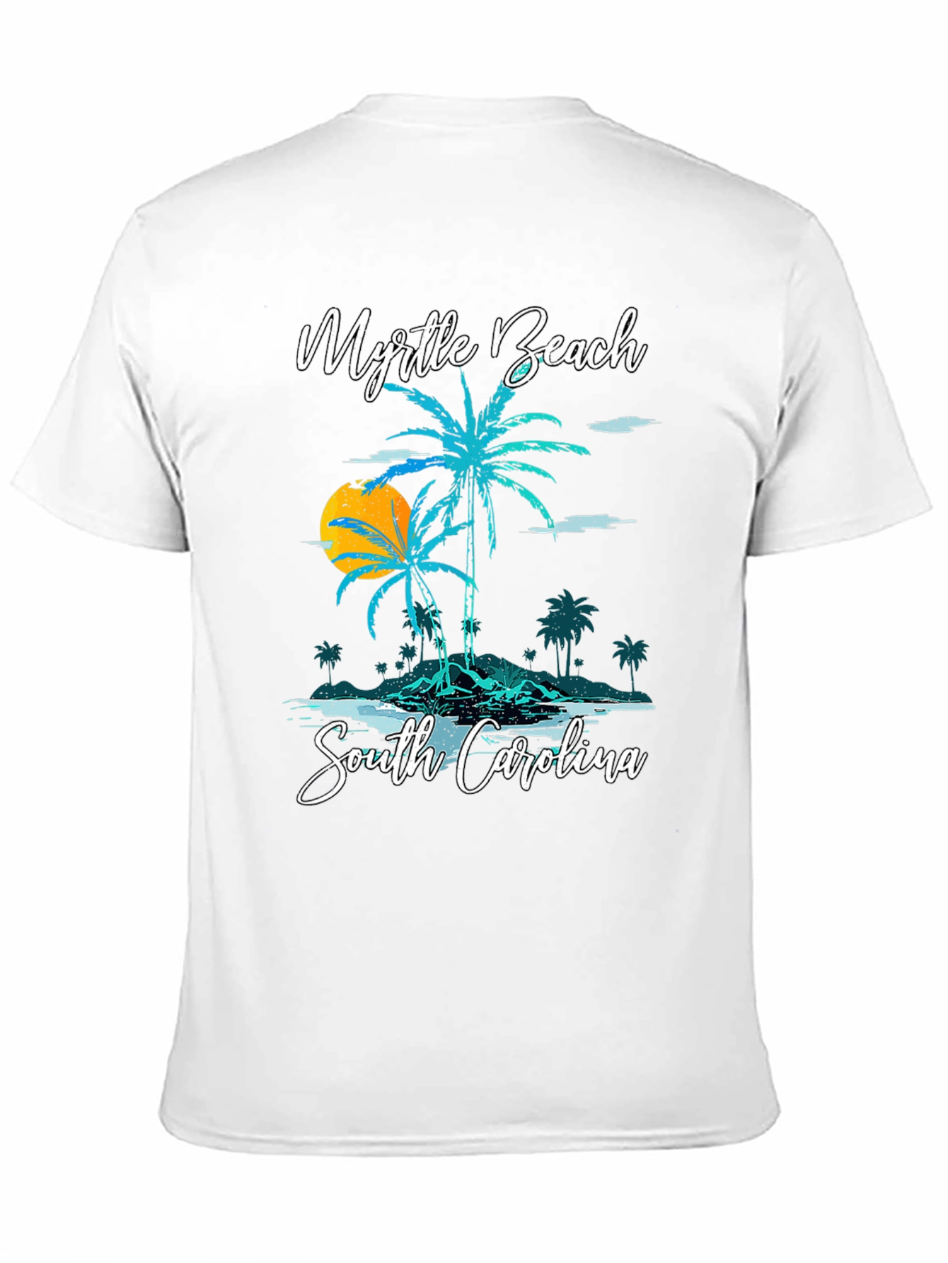 Myrtle Beach Palm Tree Graphic Tee