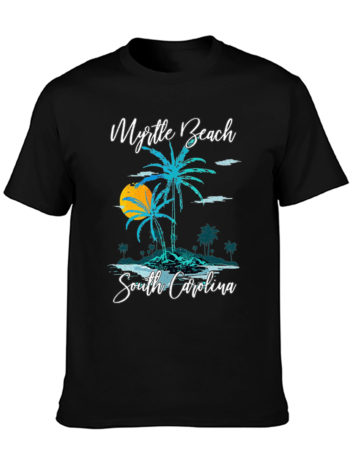 Myrtle Beach Palm Tree Graphic Tee