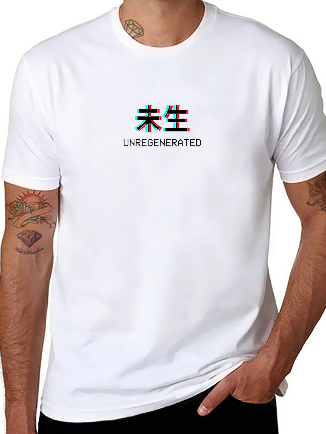 Unregenerated Glitch Graphic Tee