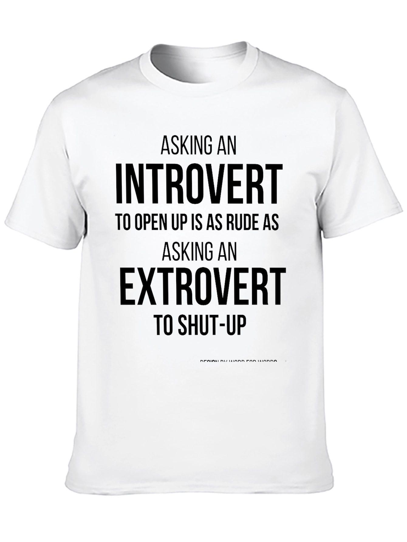 Introvert Extrovert Graphic Tee - Funny Slogan Shirt