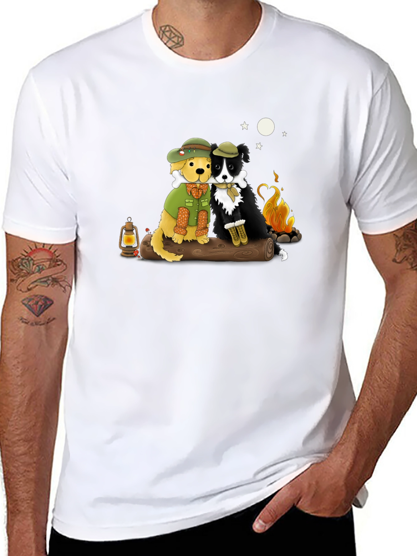 Campfire Dog T-Shirt