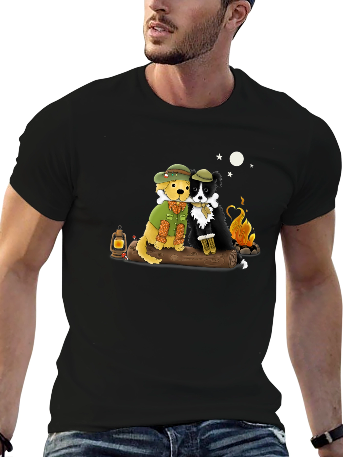Campfire Dog T-Shirt