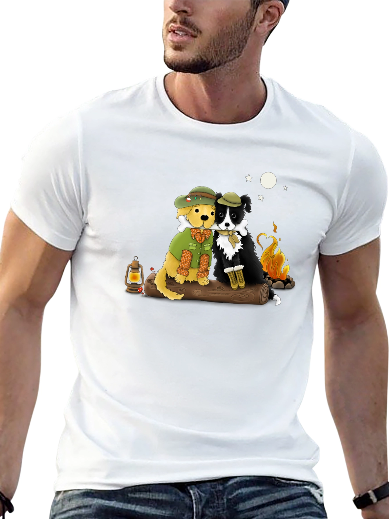 Campfire Dog T-Shirt