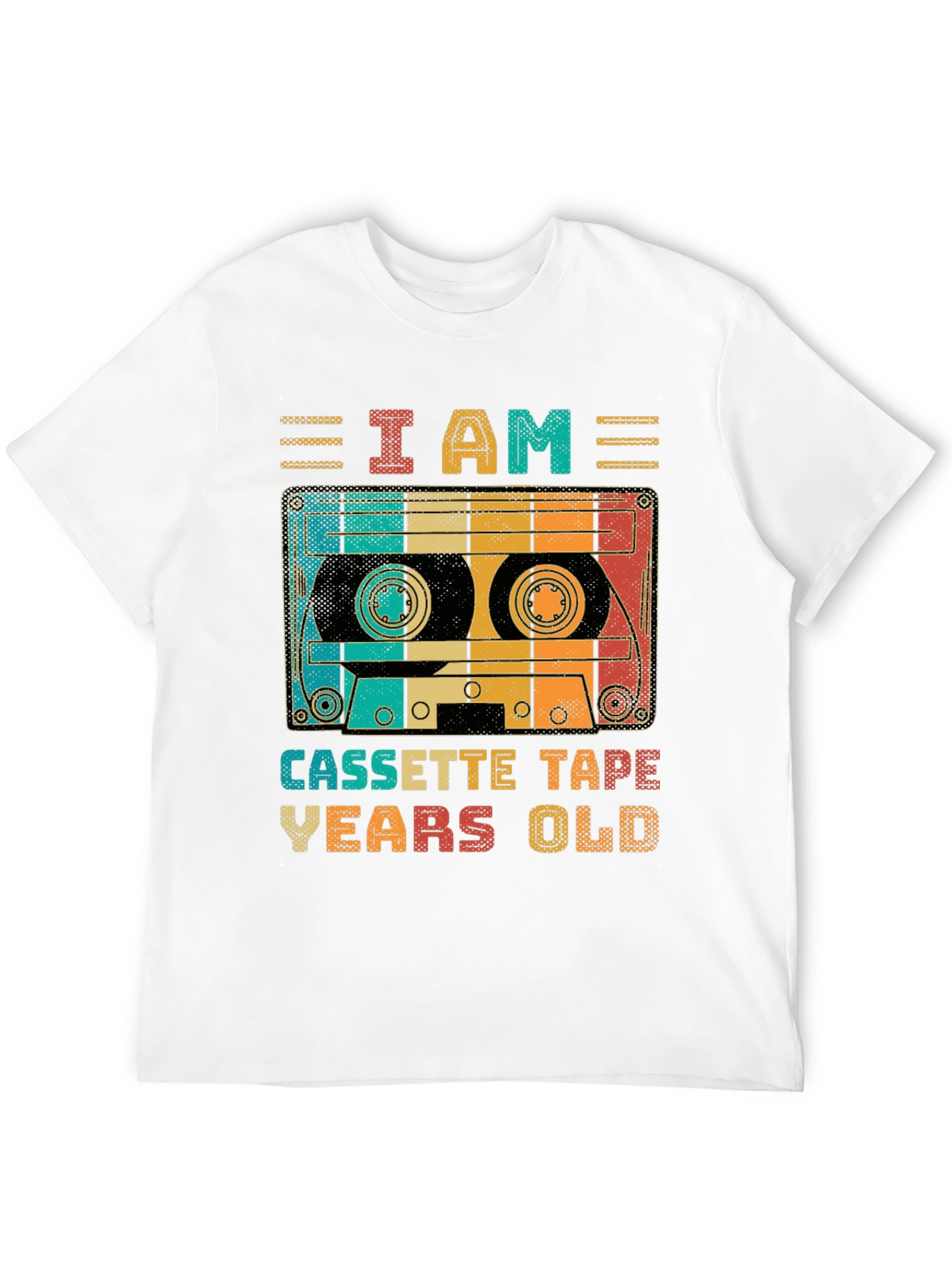 Retro Cassette Tape Birthday T-Shirt