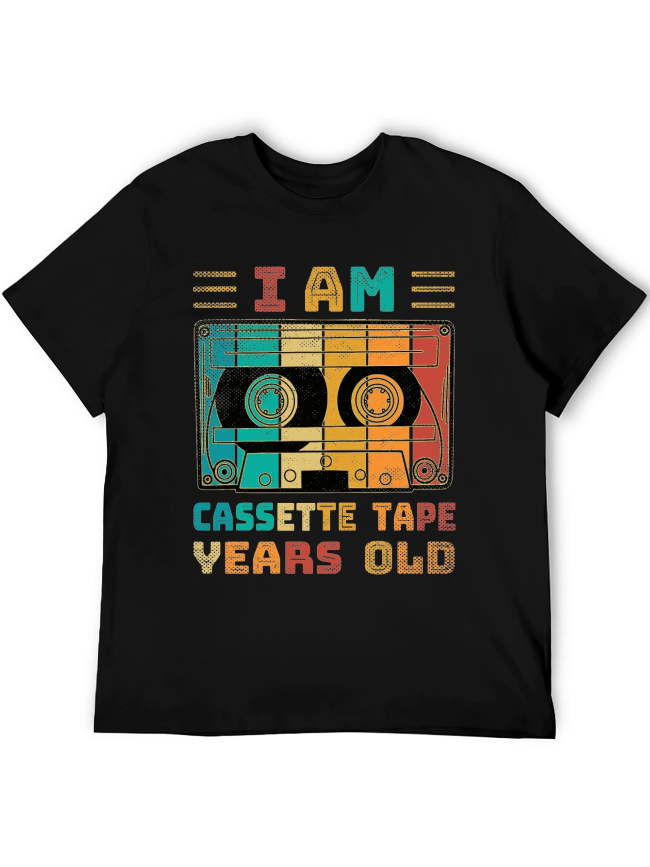 Retro Cassette Tape Birthday T-Shirt