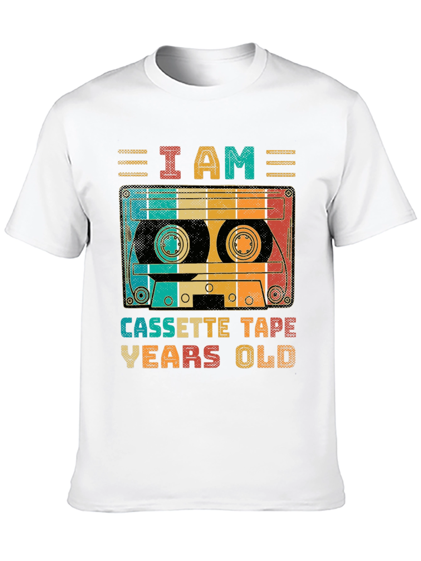 Retro Cassette Tape Birthday T-Shirt