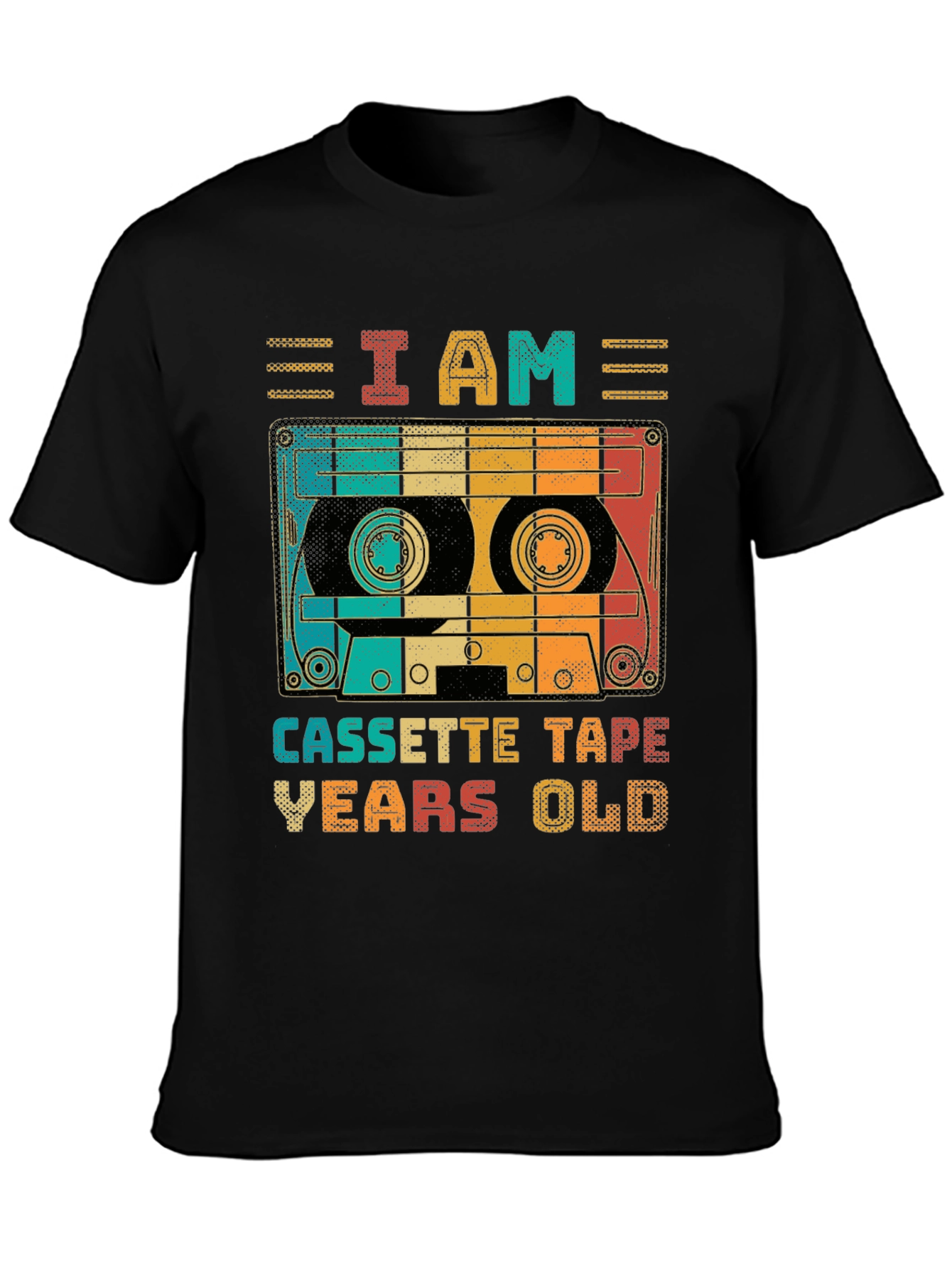 Retro Cassette Tape Birthday T-Shirt
