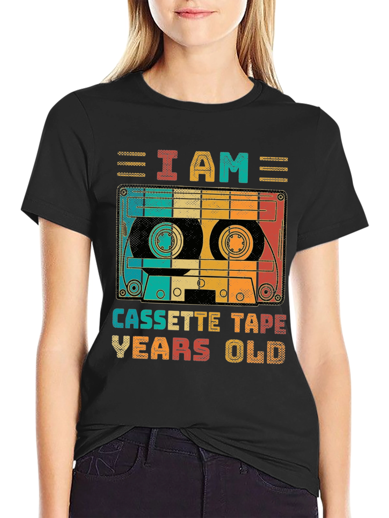 Retro Cassette Tape Birthday T-Shirt