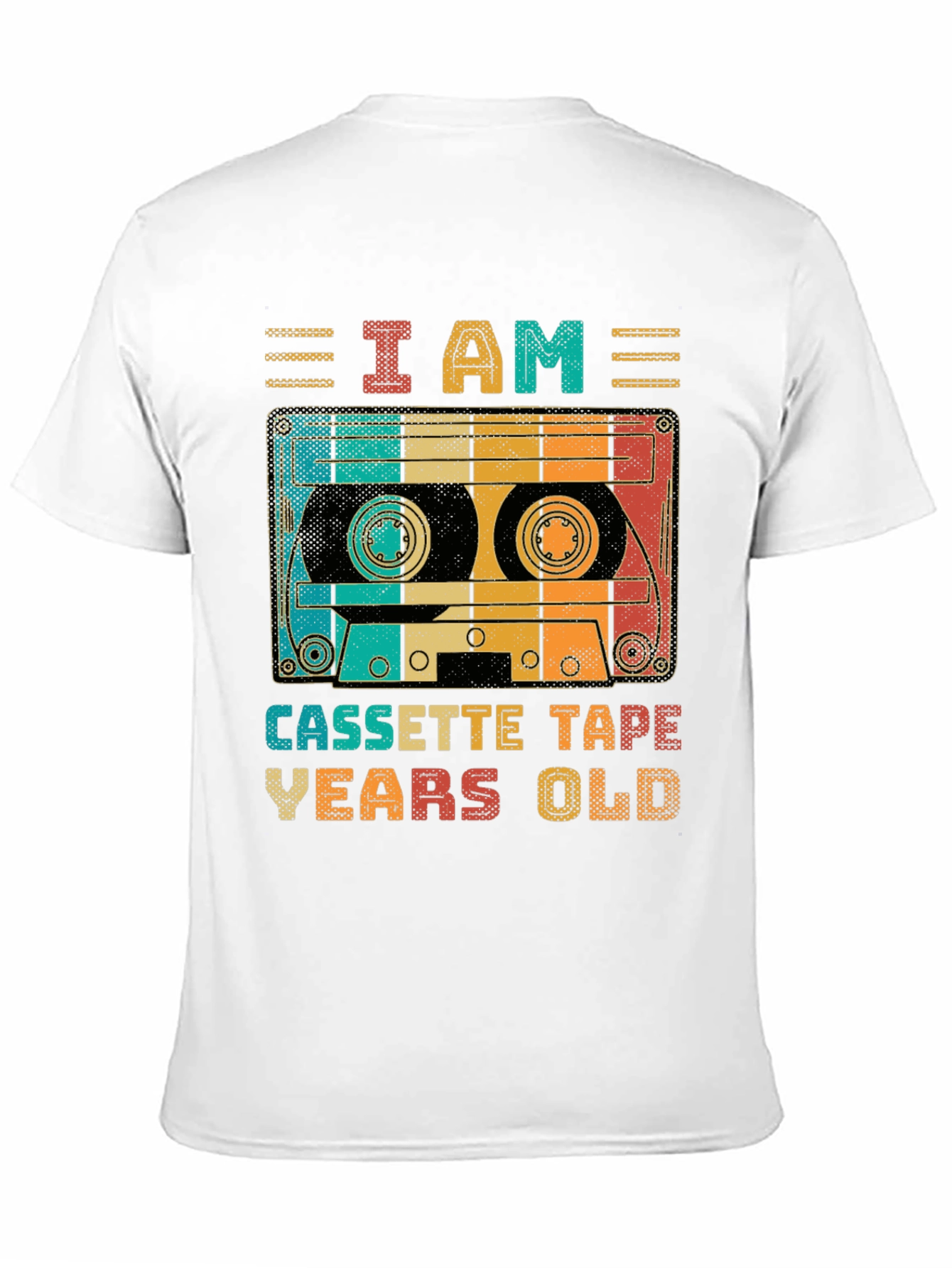 Retro Cassette Tape Birthday T-Shirt