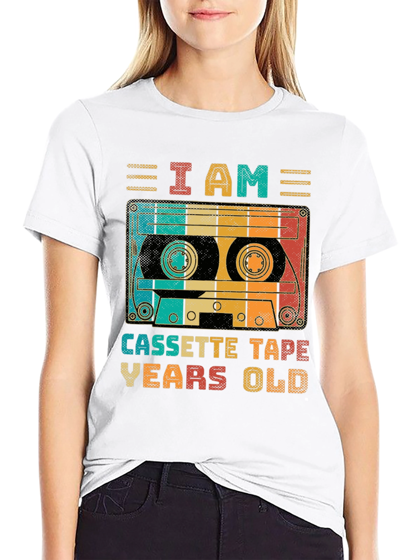 Retro Cassette Tape Birthday T-Shirt