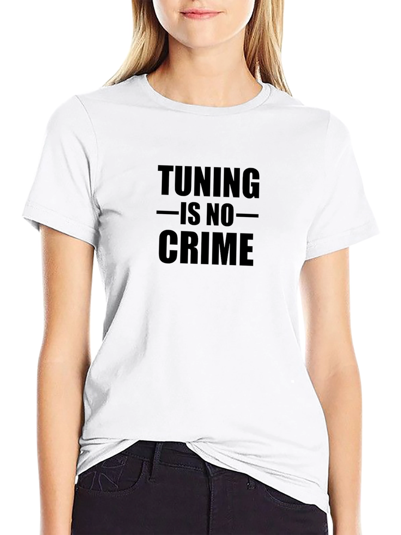 Tuning is No Crime Graphic Tee