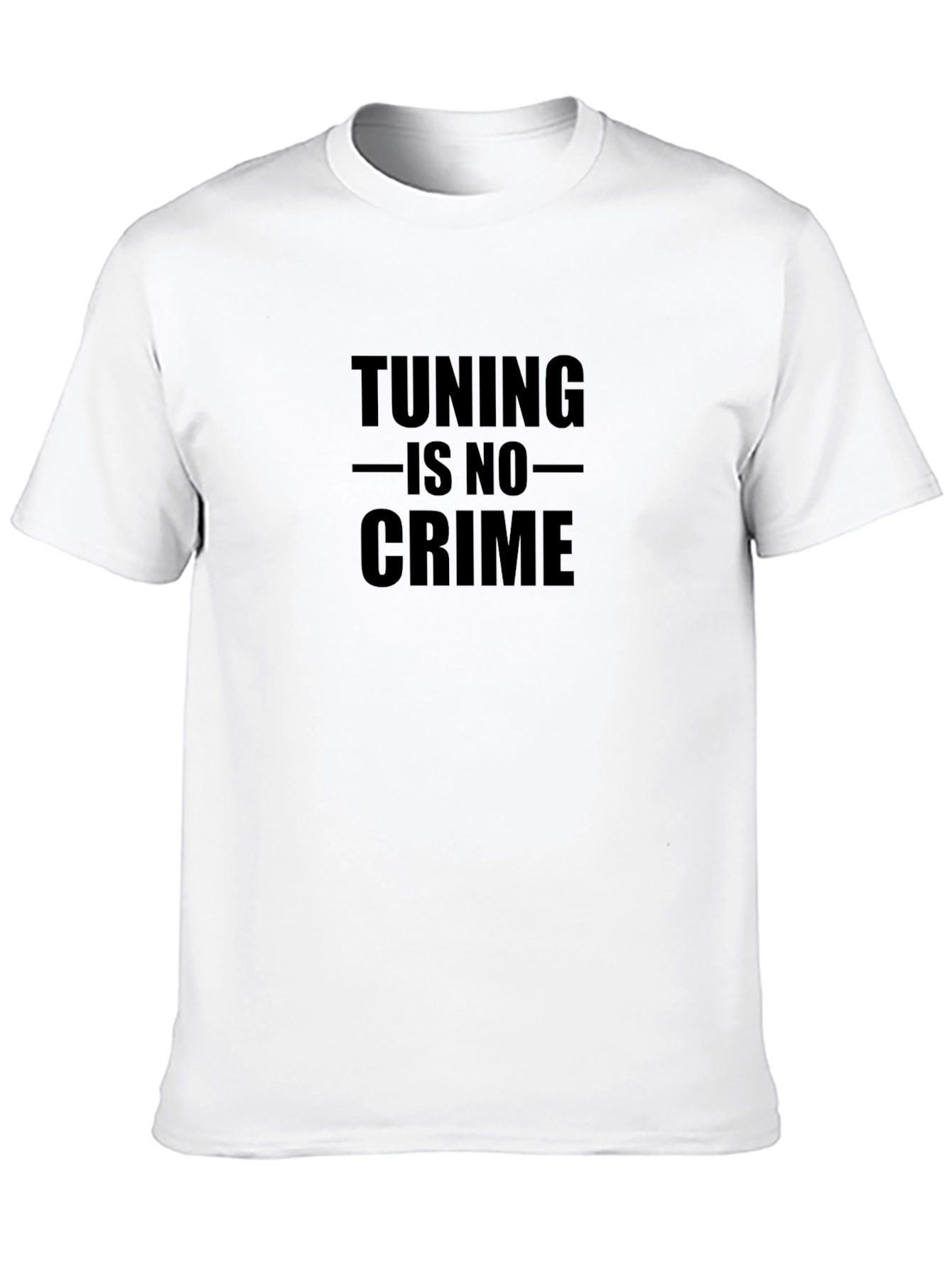 Tuning is No Crime Graphic Tee