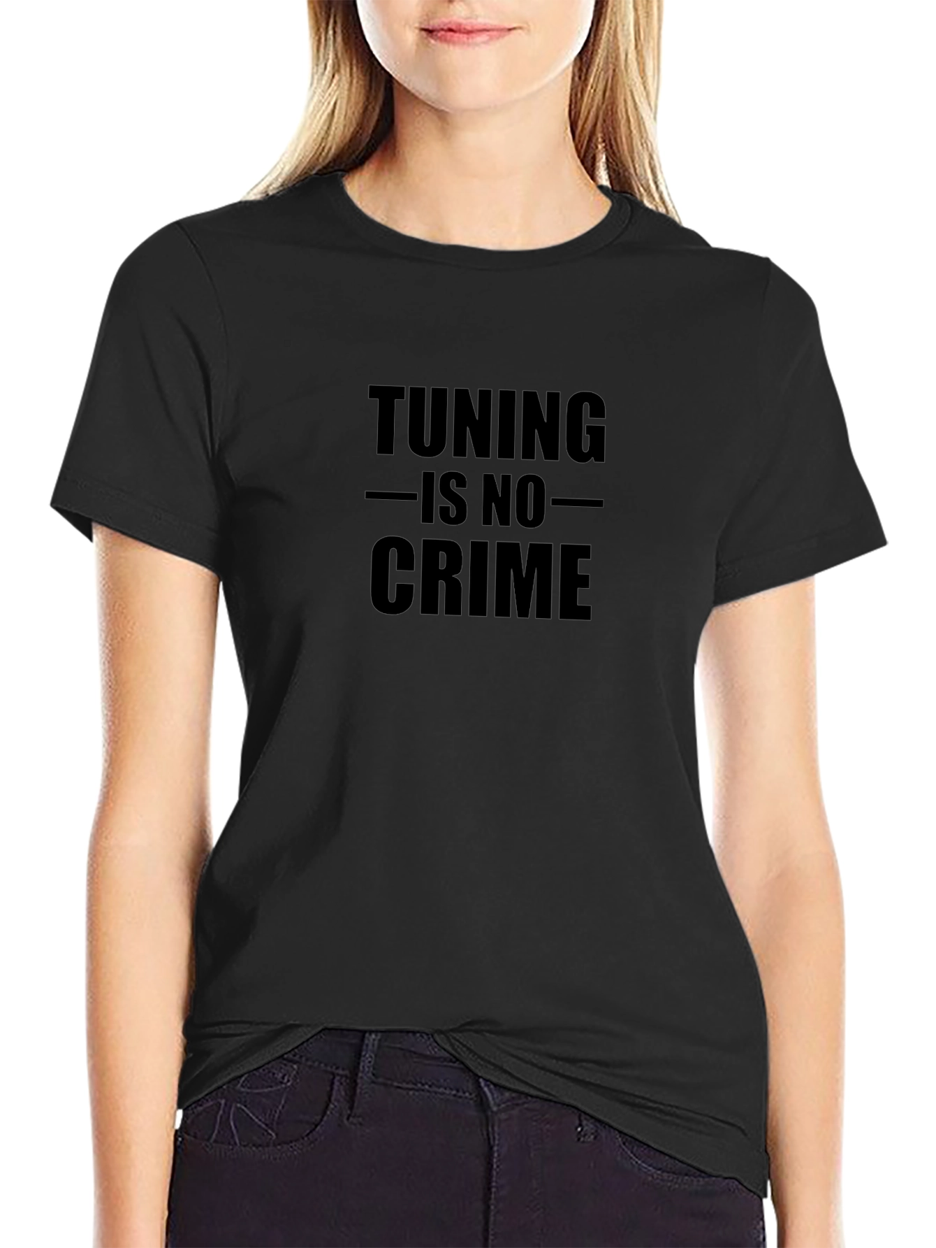 Tuning is No Crime Graphic Tee