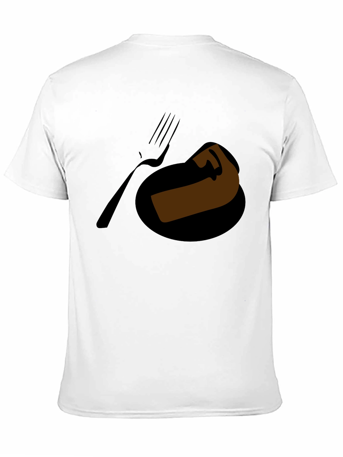 Humorous Cake Graphic T-Shirt