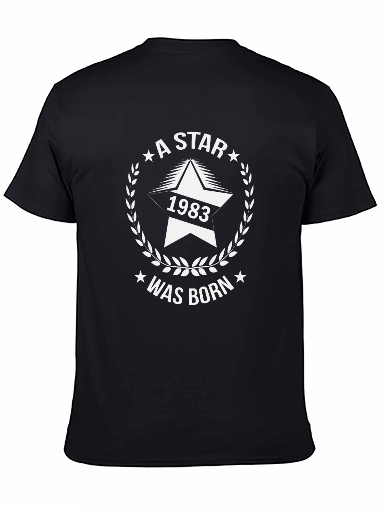 A Star Was Born 1983 Black T-Shirt