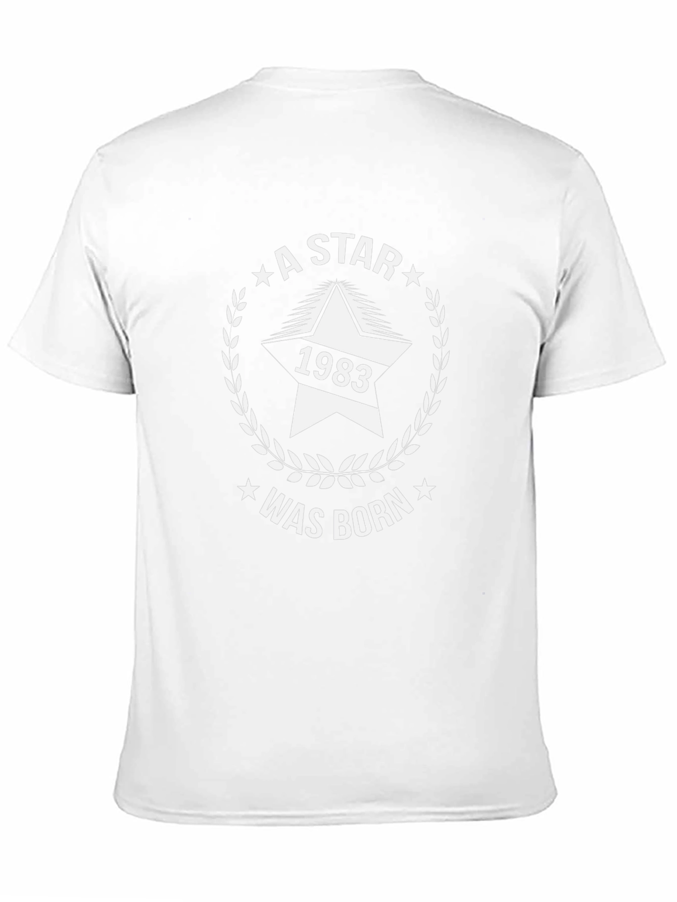 A Star Was Born 1983 Black T-Shirt