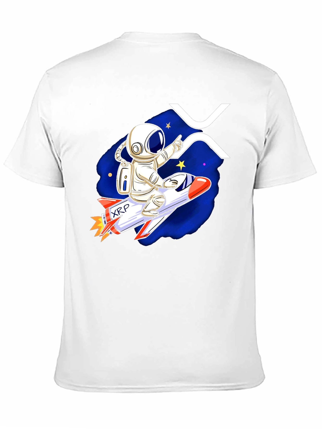 XRP Crypto Astronaut T-Shirt - To the Moon!