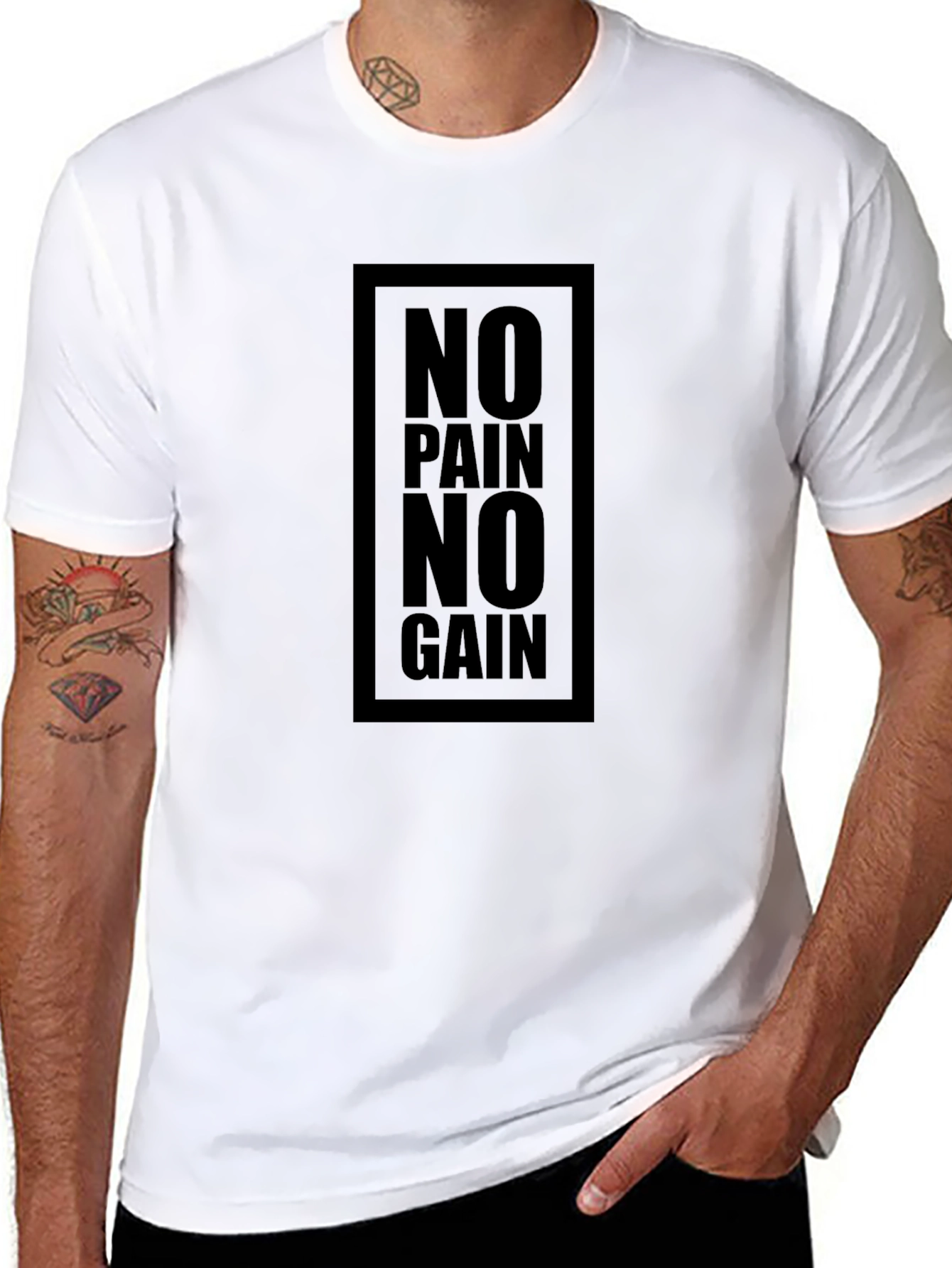 No Pain No Gain Graphic Tee