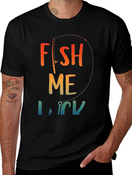 Fish Me Luck T-Shirt - Fishing Graphic Tee