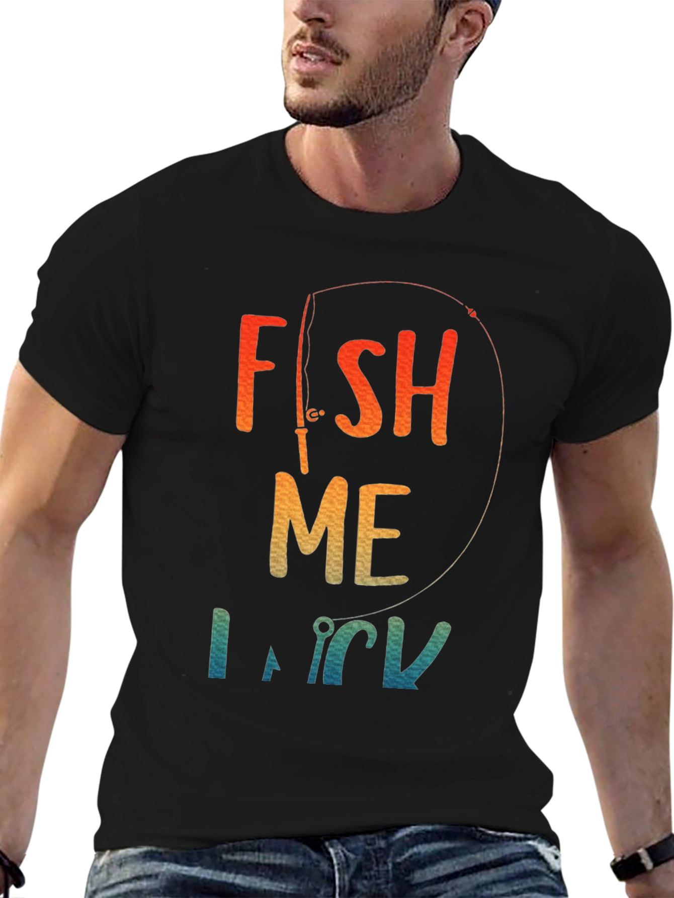 Fish Me Luck T-Shirt - Fishing Graphic Tee