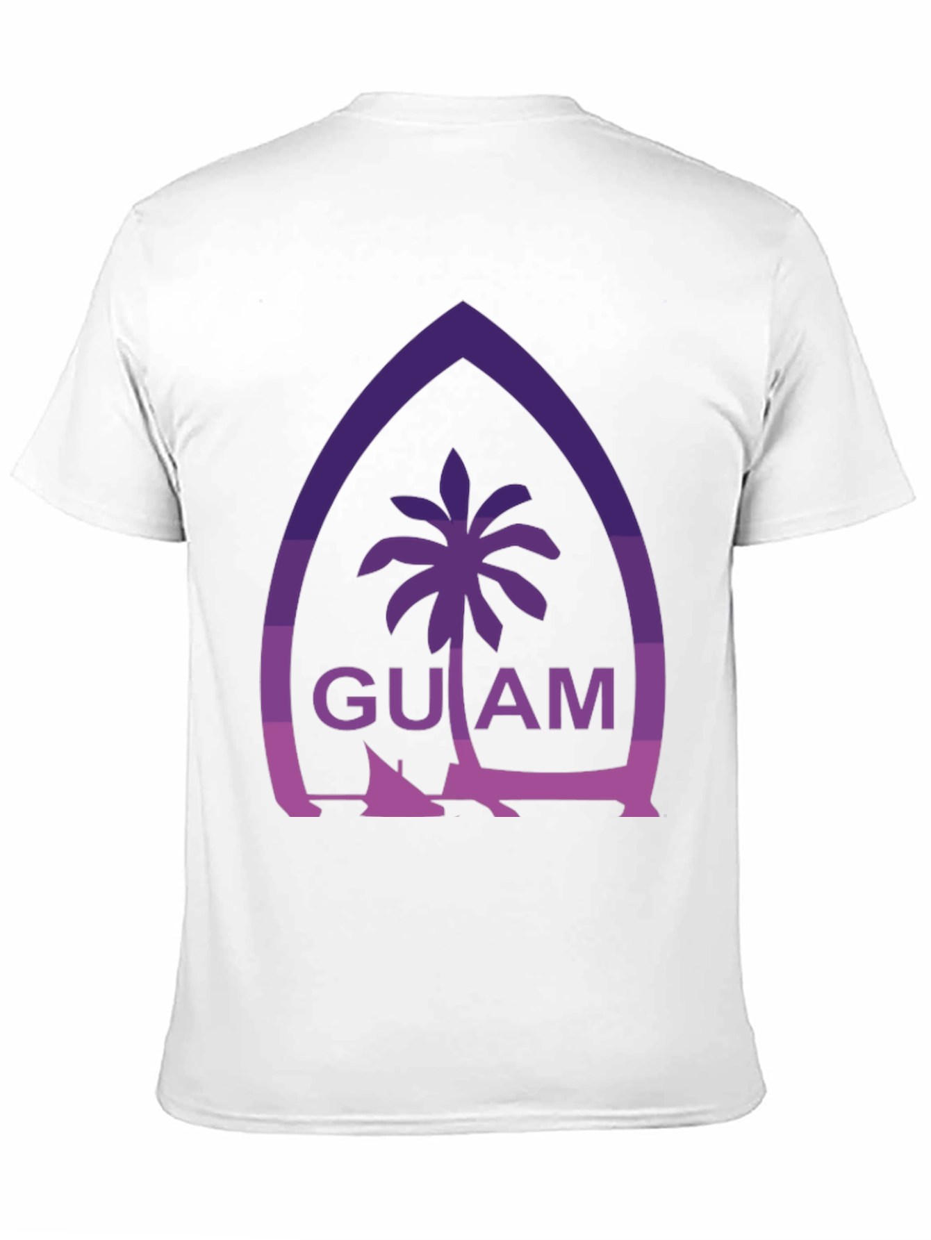 Guam Palm Tree Graphic Tee - Island Style T-Shirt