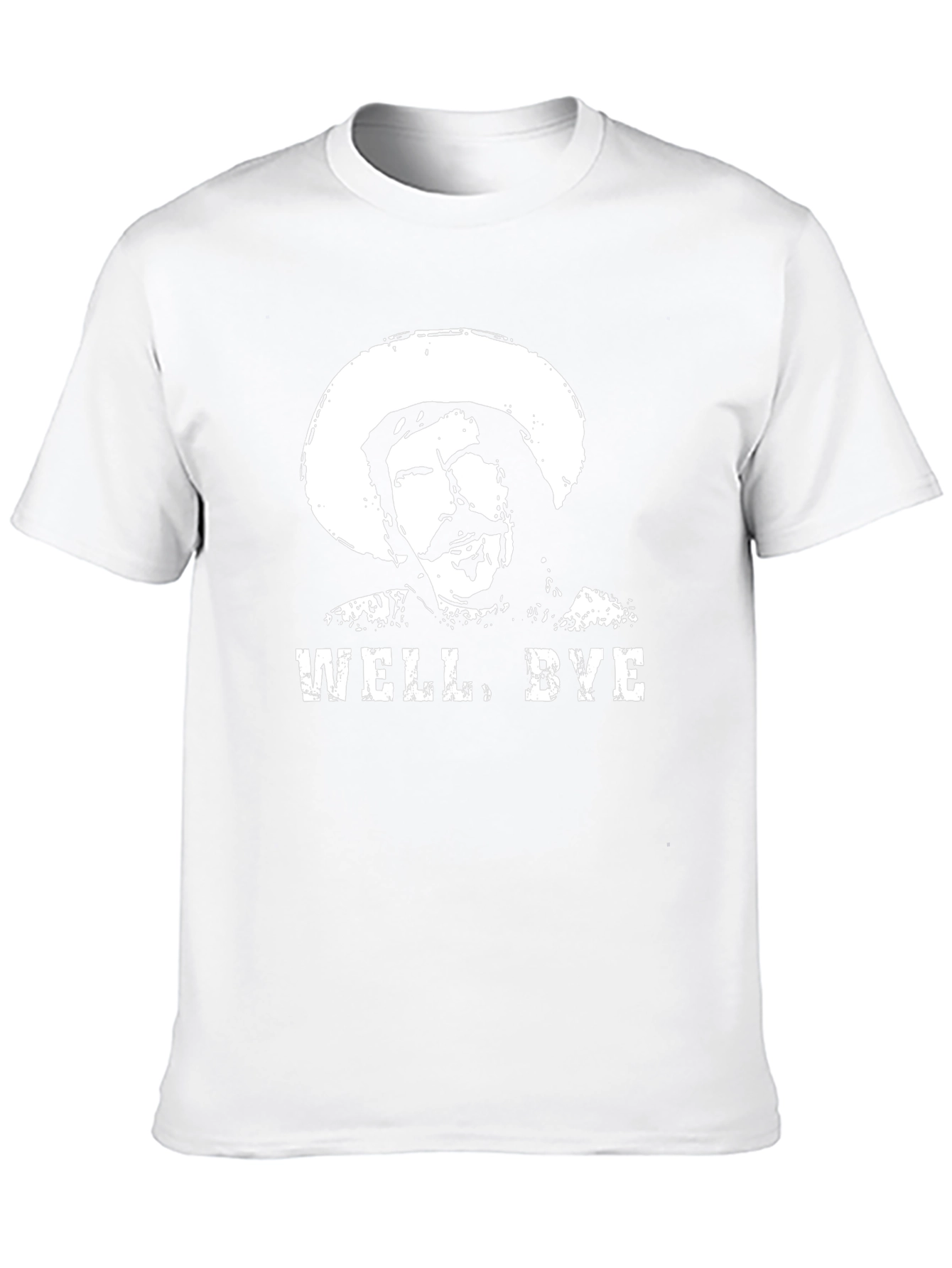 Well Bye T-Shirt - Black Graphic Tee