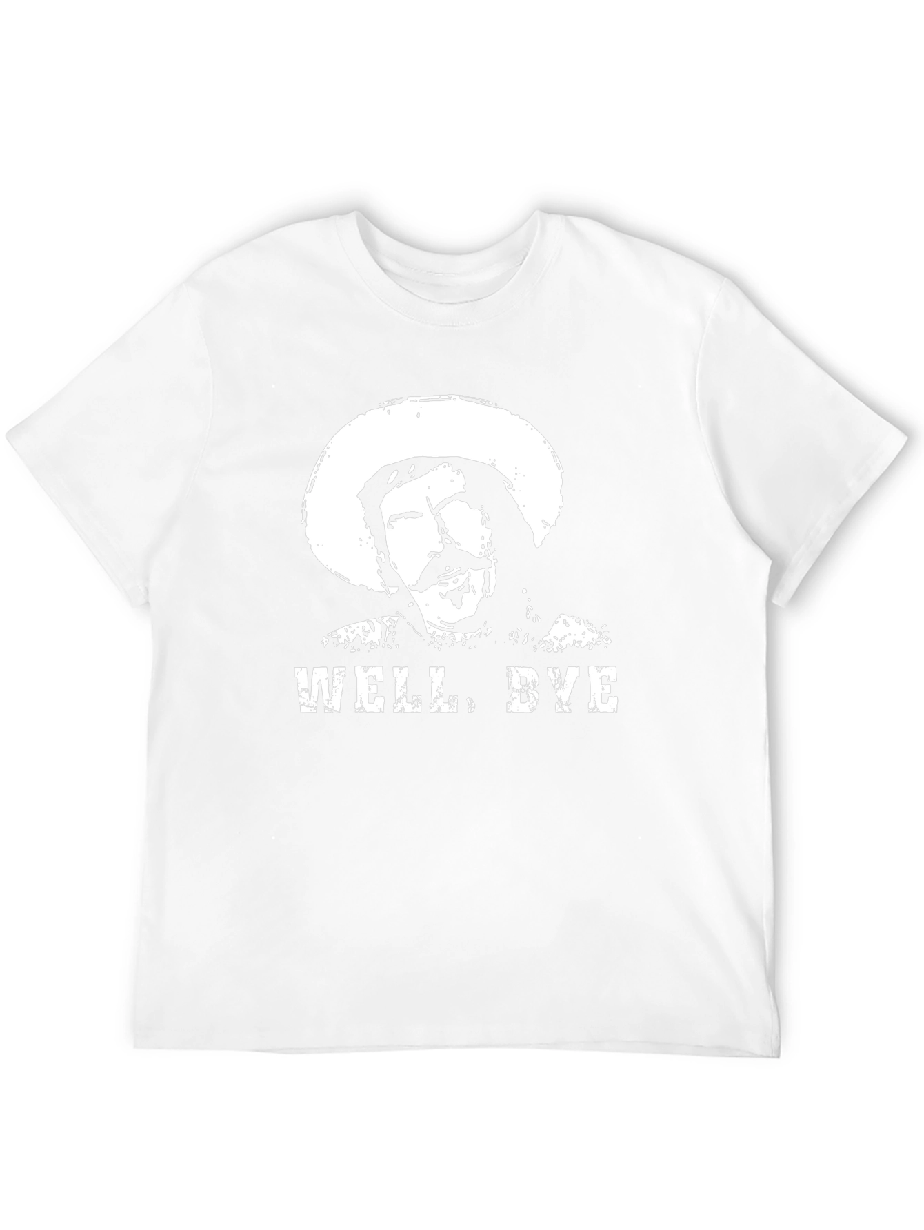 Well Bye T-Shirt - Black Graphic Tee