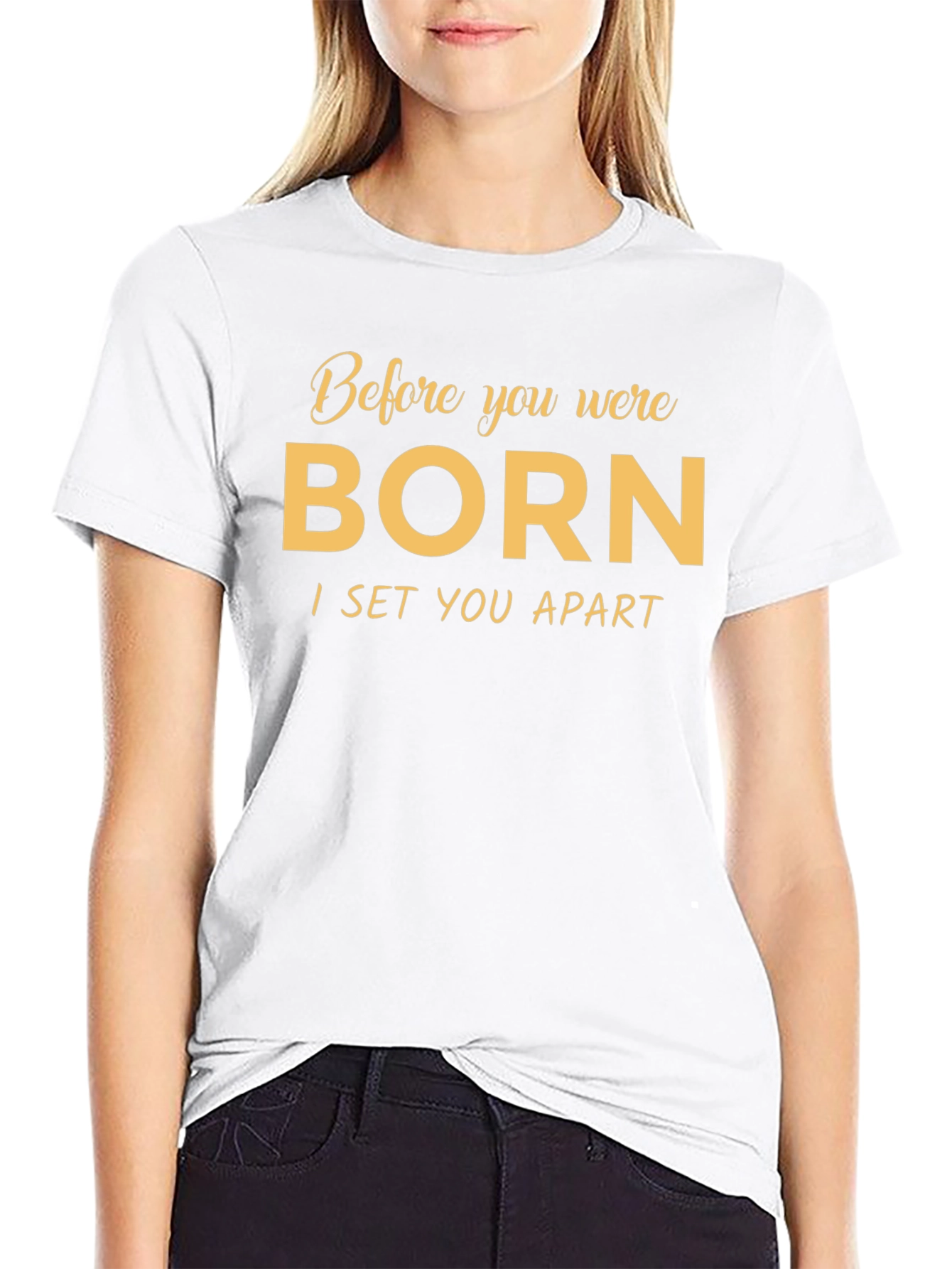 Before You Were Born Black T-Shirt