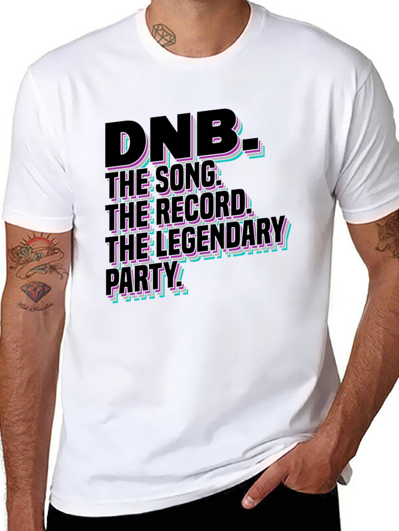 DNB Music T-Shirt: The Legendary Party Tee