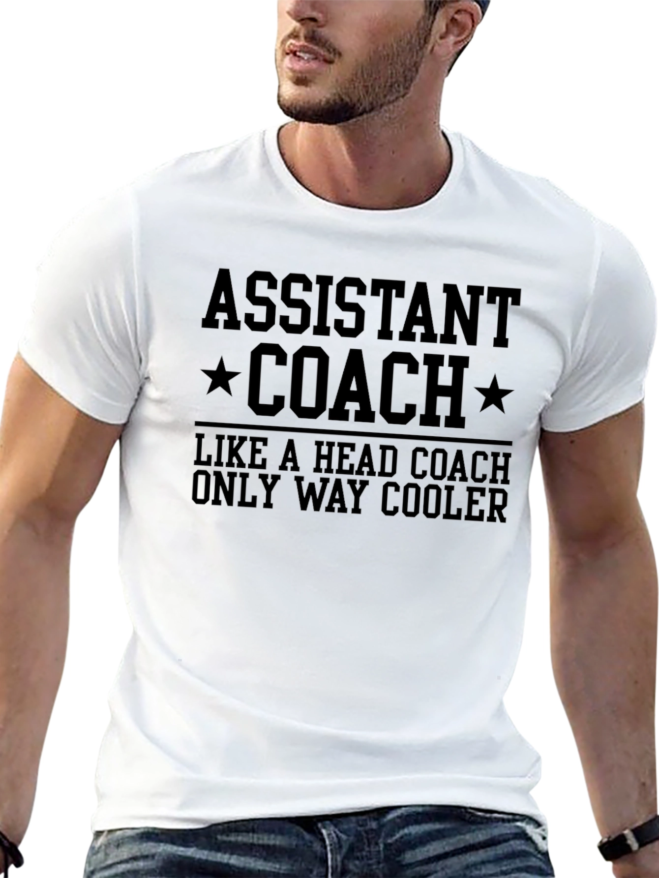Assistant Coach T-Shirt - Way Cooler Than Head Coach!