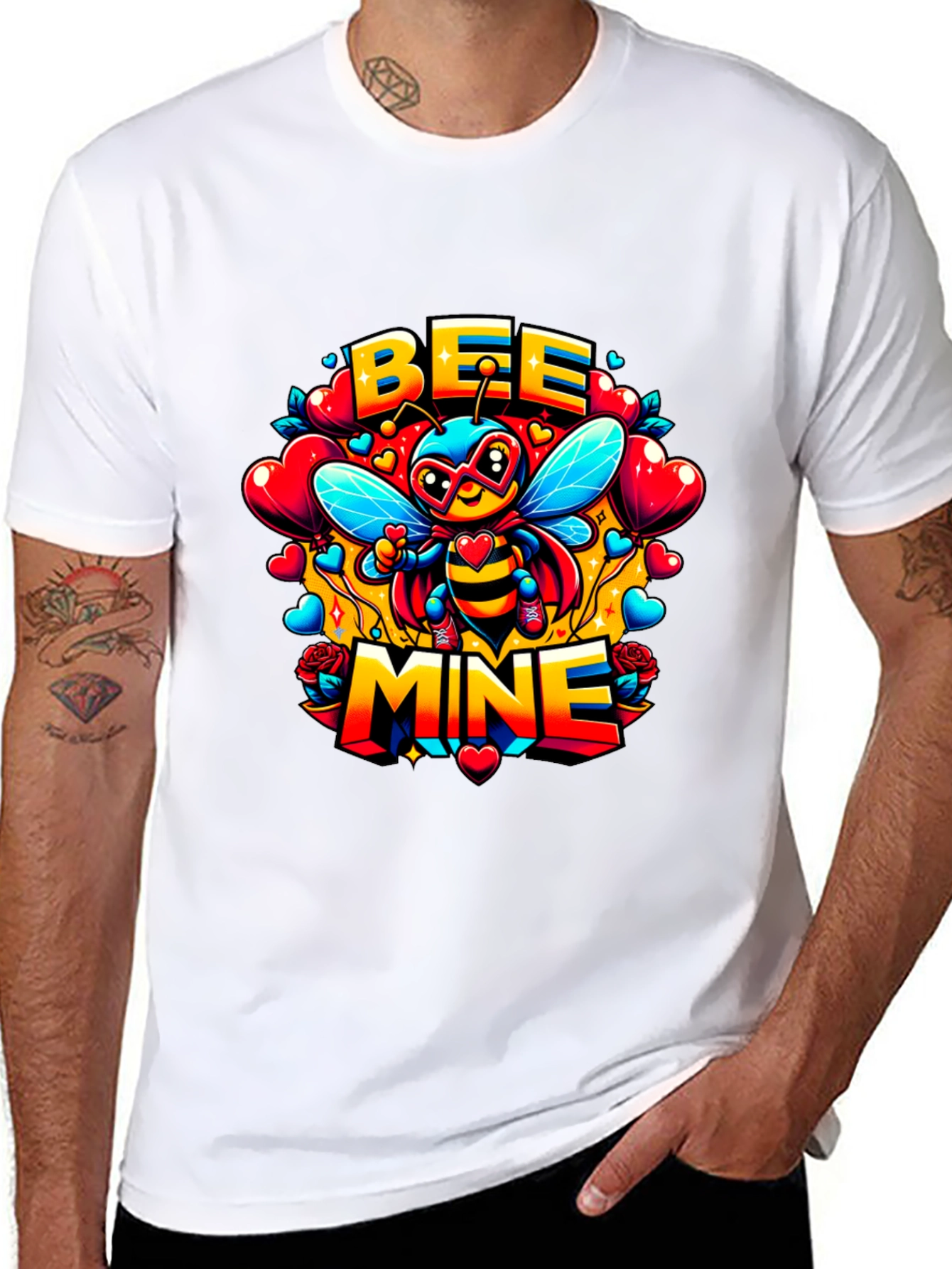 Bee Mine Valentines Day T-Shirt