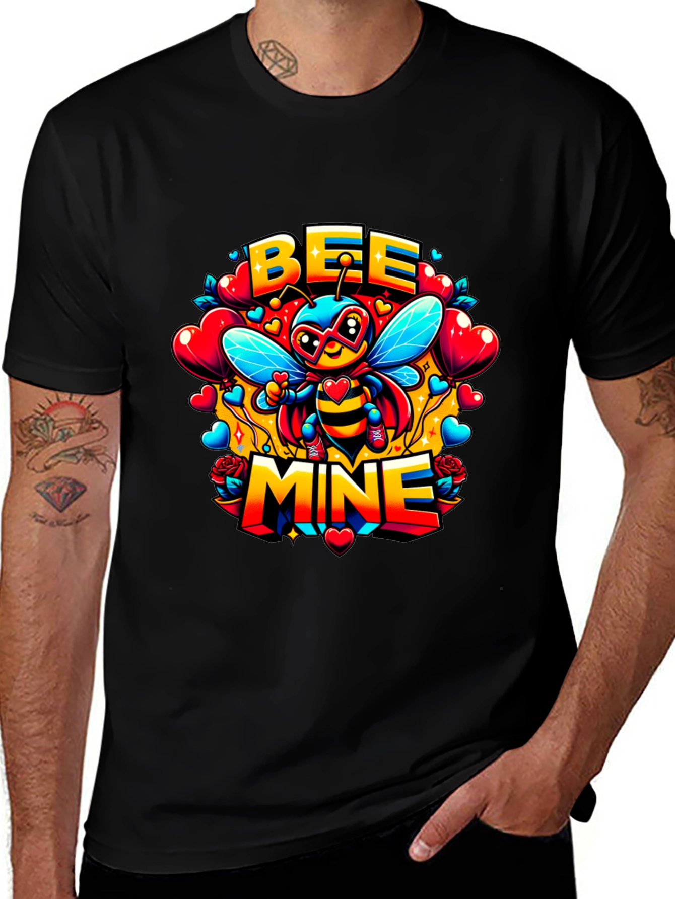 Bee Mine Valentines Day T-Shirt