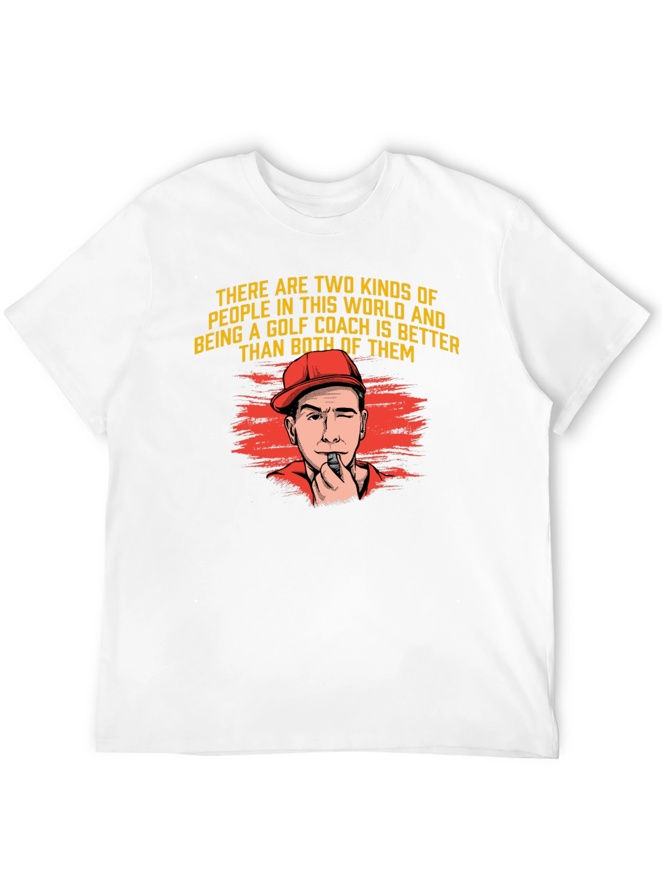 Golf Coach T-Shirt - Two Kinds of People Tee
