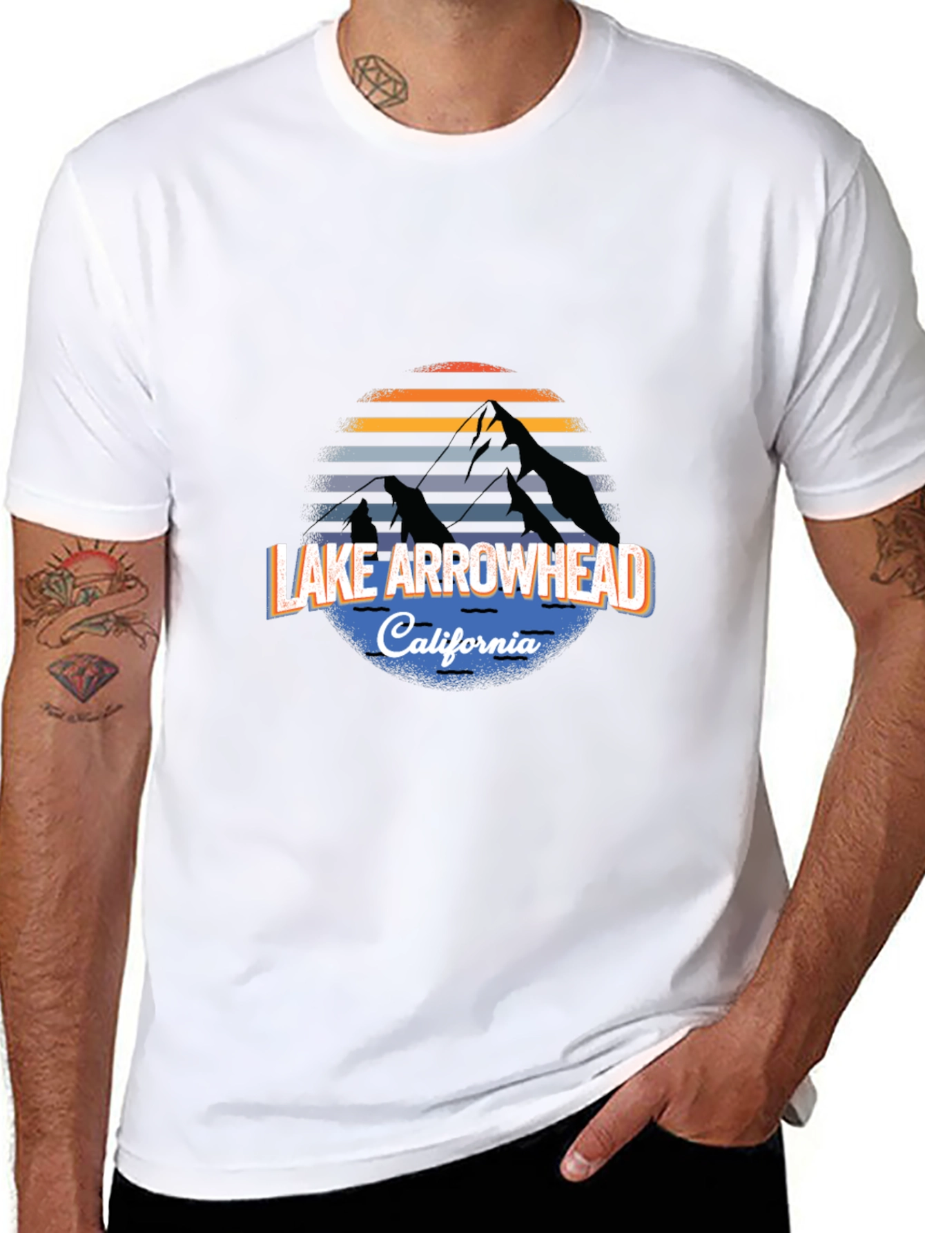 Lake Arrowhead California Graphic Tee