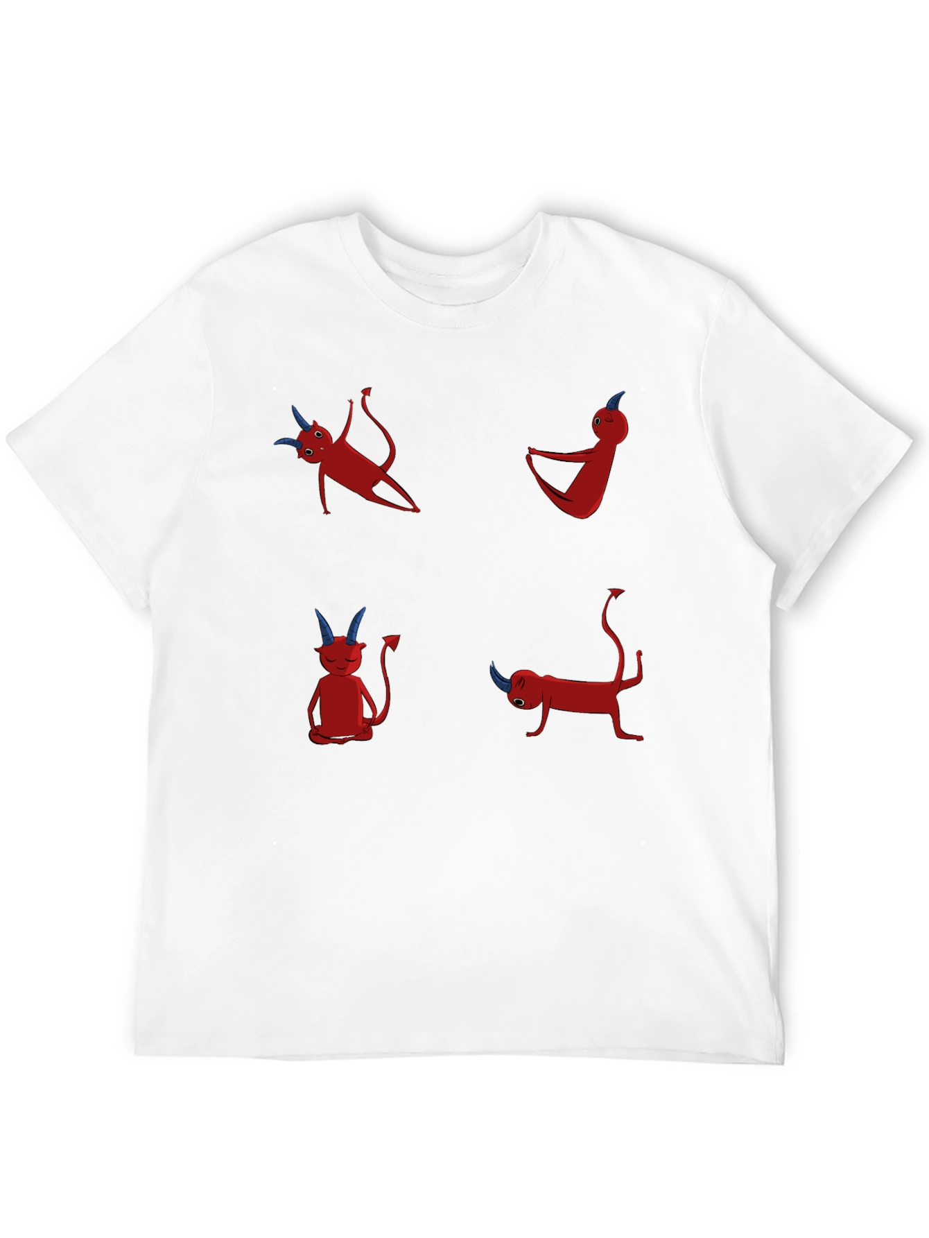 Yoga Devil Graphic T-Shirt