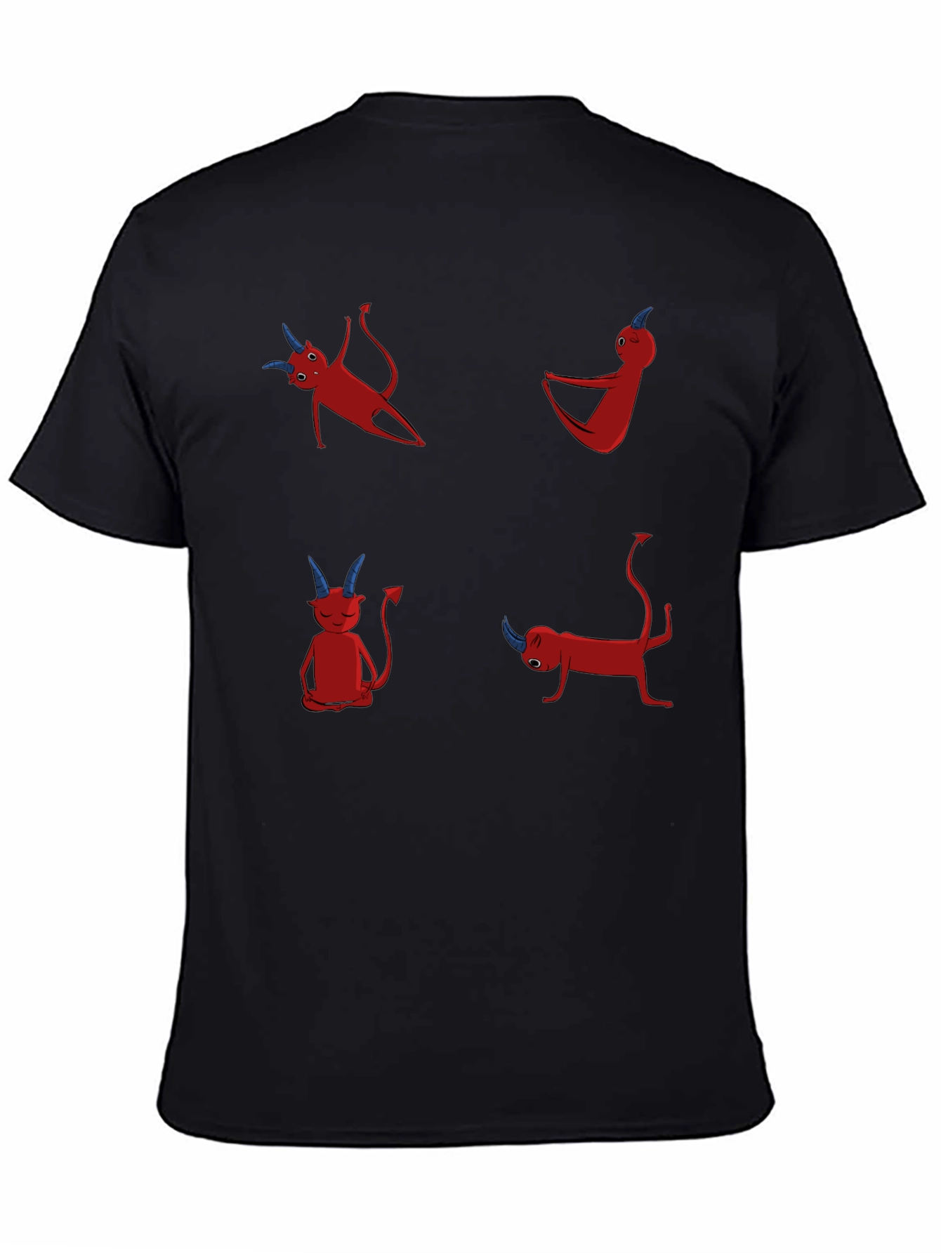Yoga Devil Graphic T-Shirt
