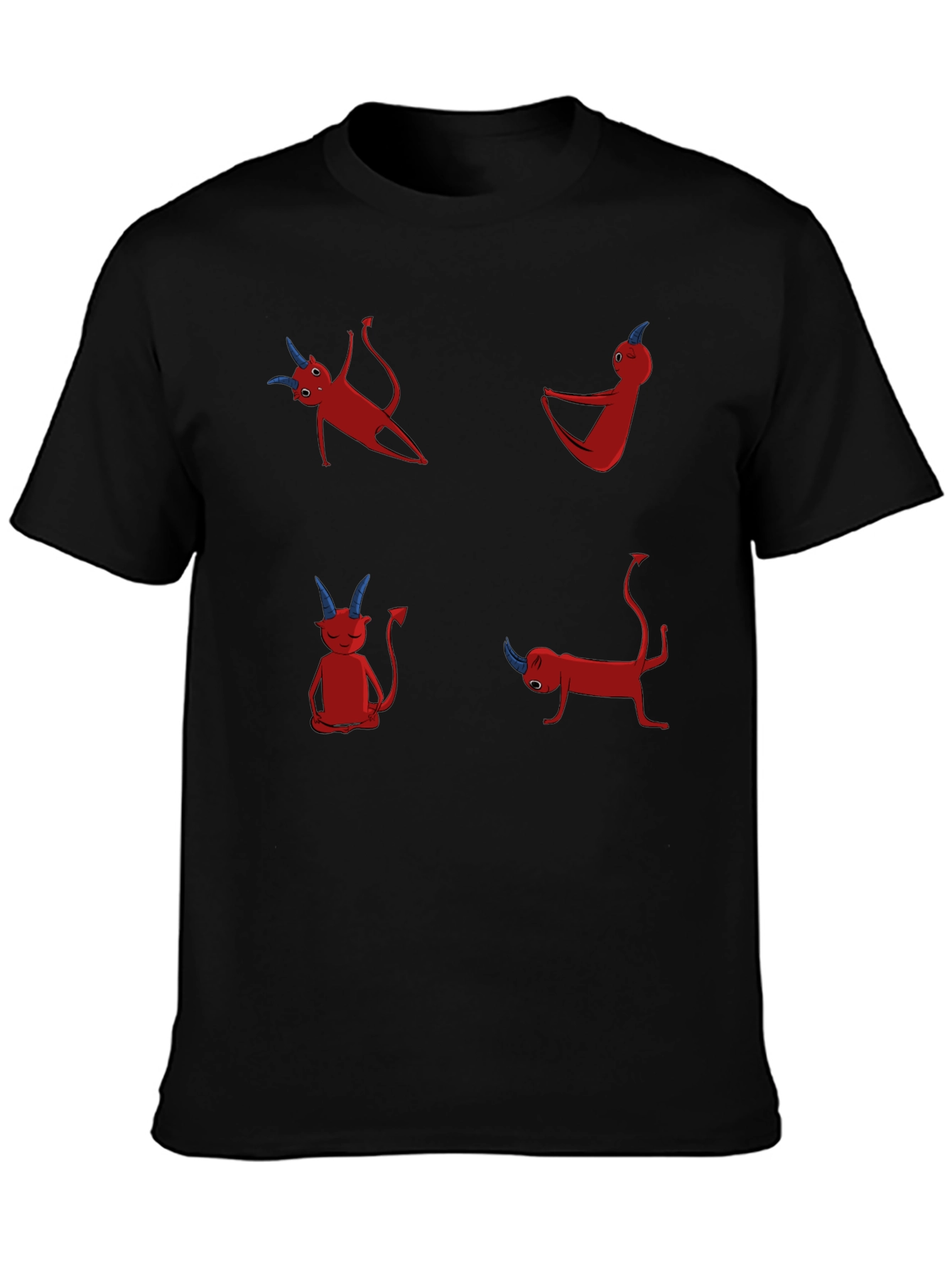 Yoga Devil Graphic T-Shirt