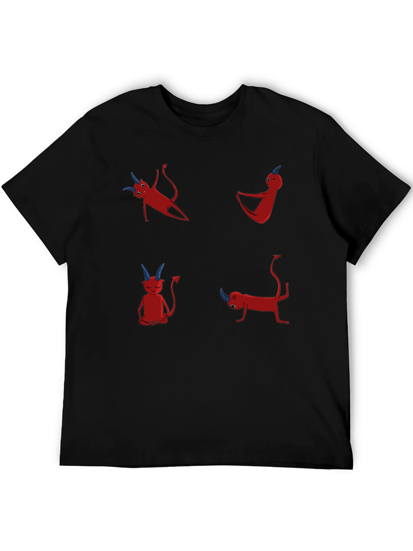 Yoga Devil Graphic T-Shirt