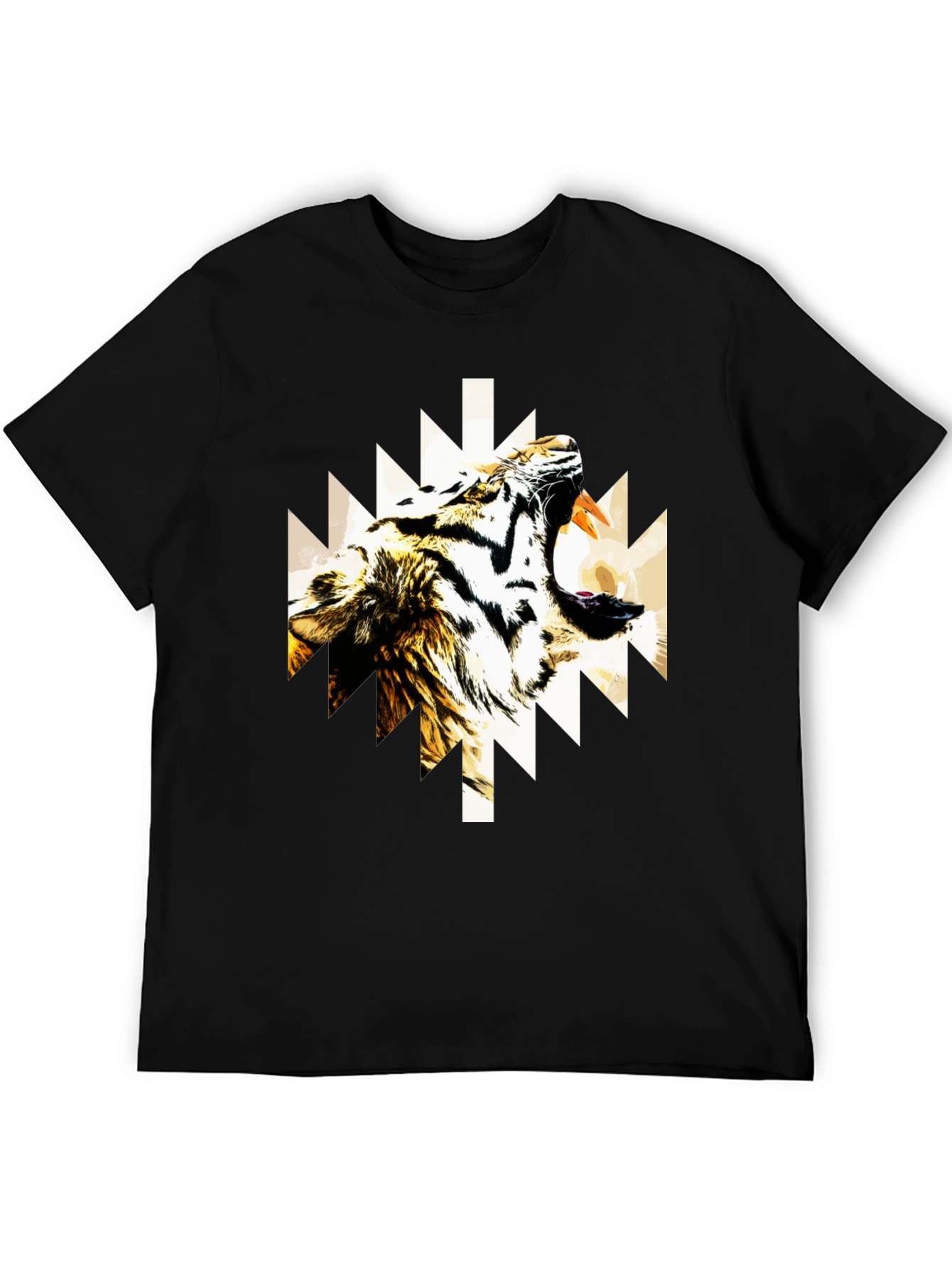 Tiger Graphic Tee - Black
