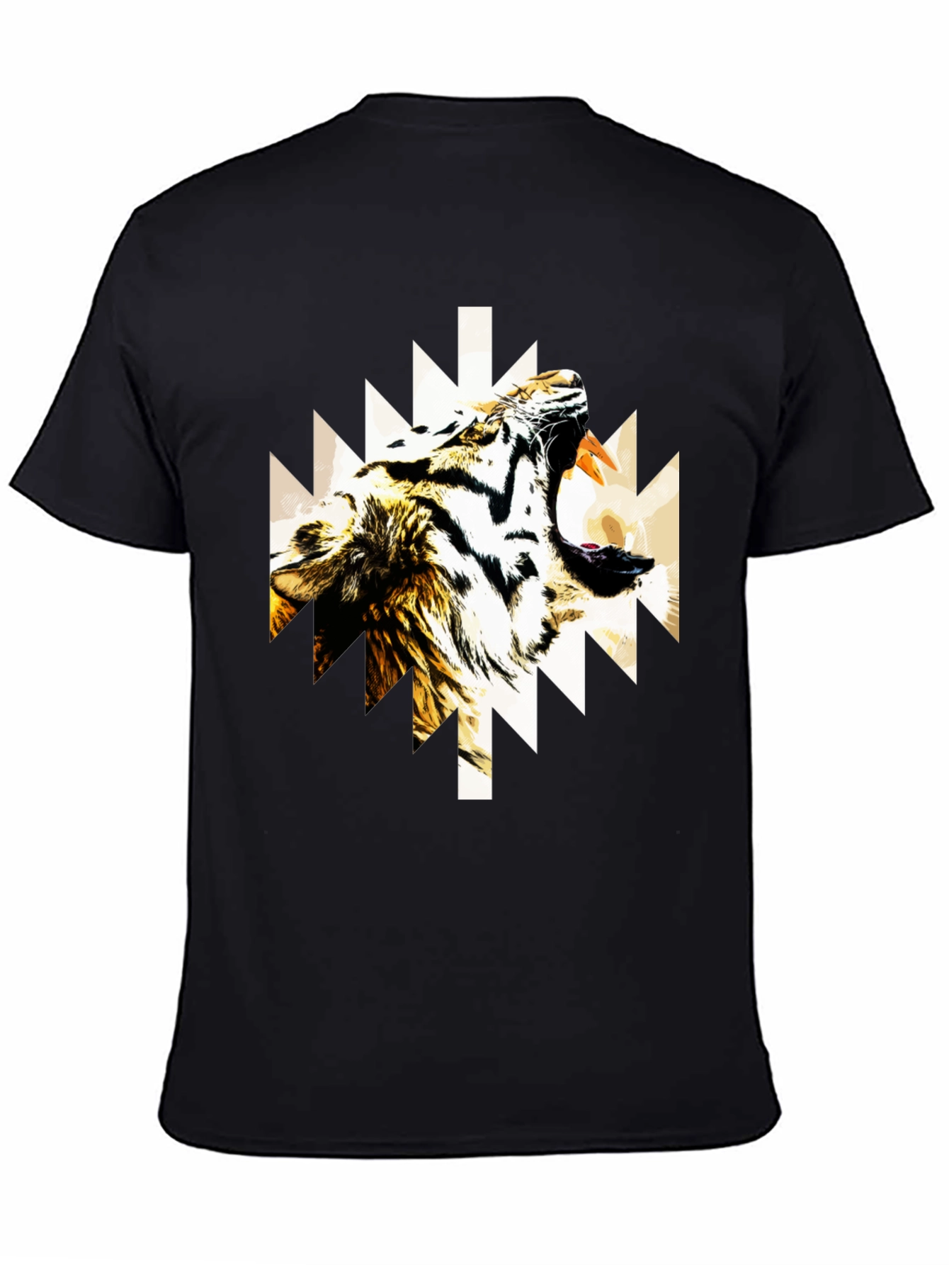Tiger Graphic Tee - Black