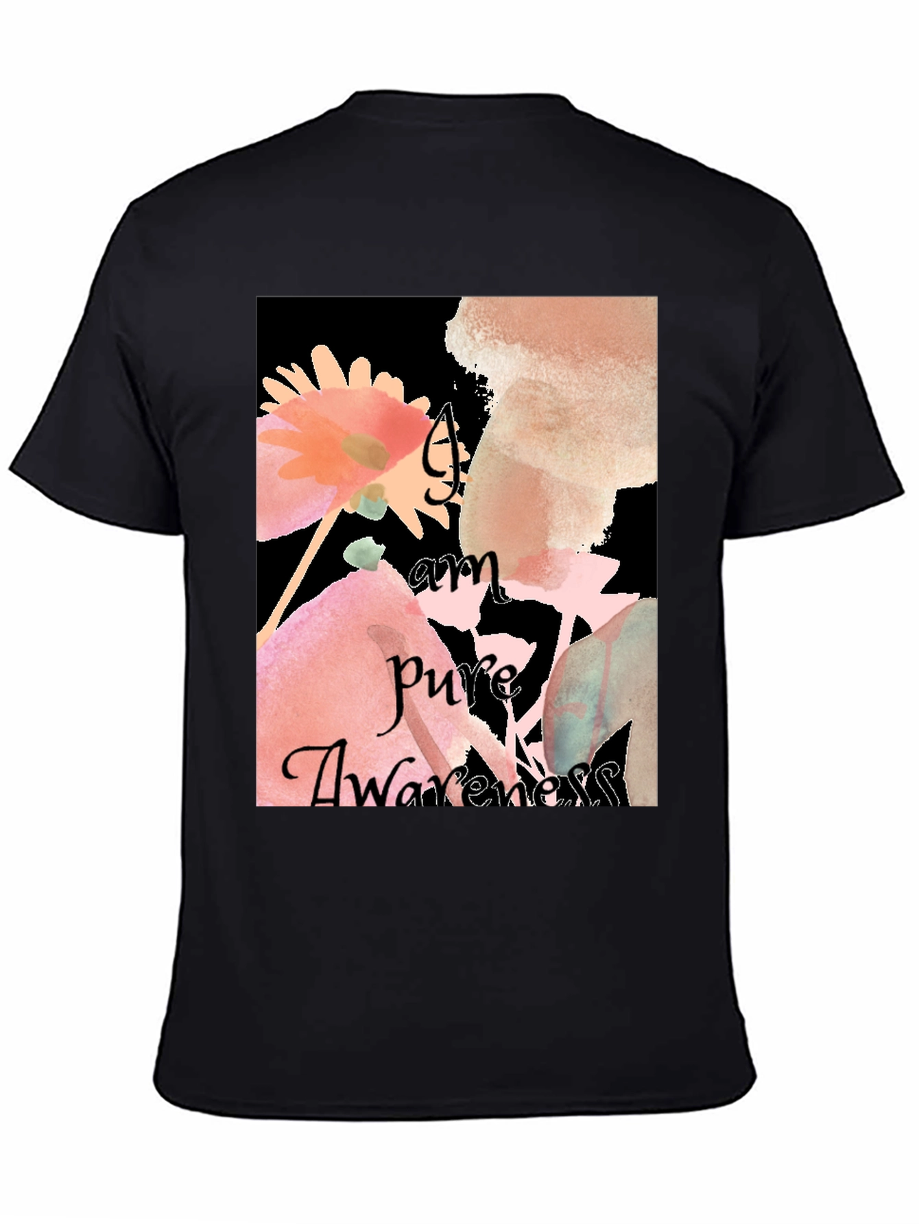 Pure Awareness Floral Graphic Tee