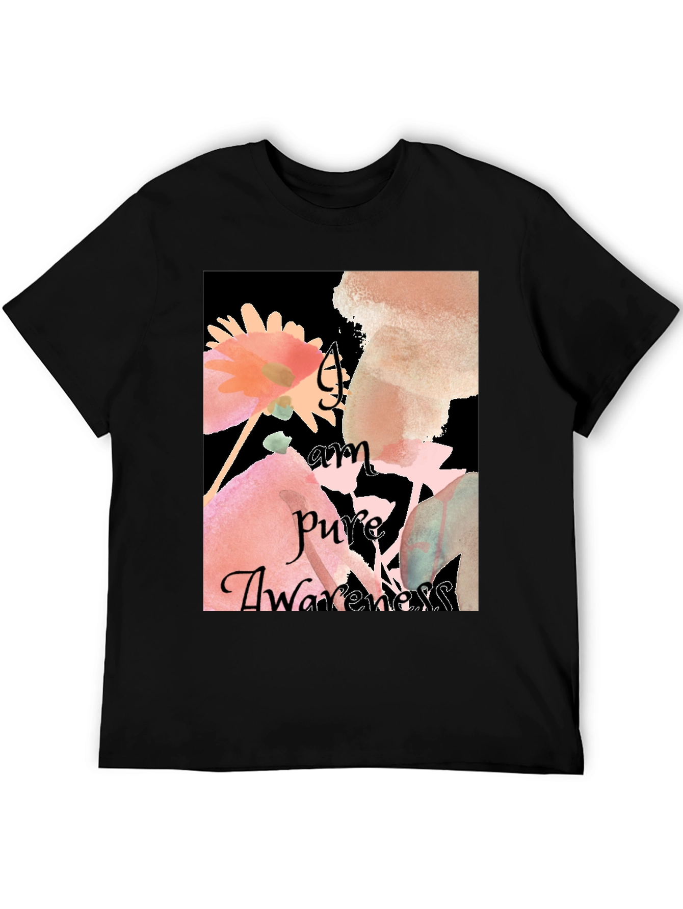 Pure Awareness Floral Graphic Tee